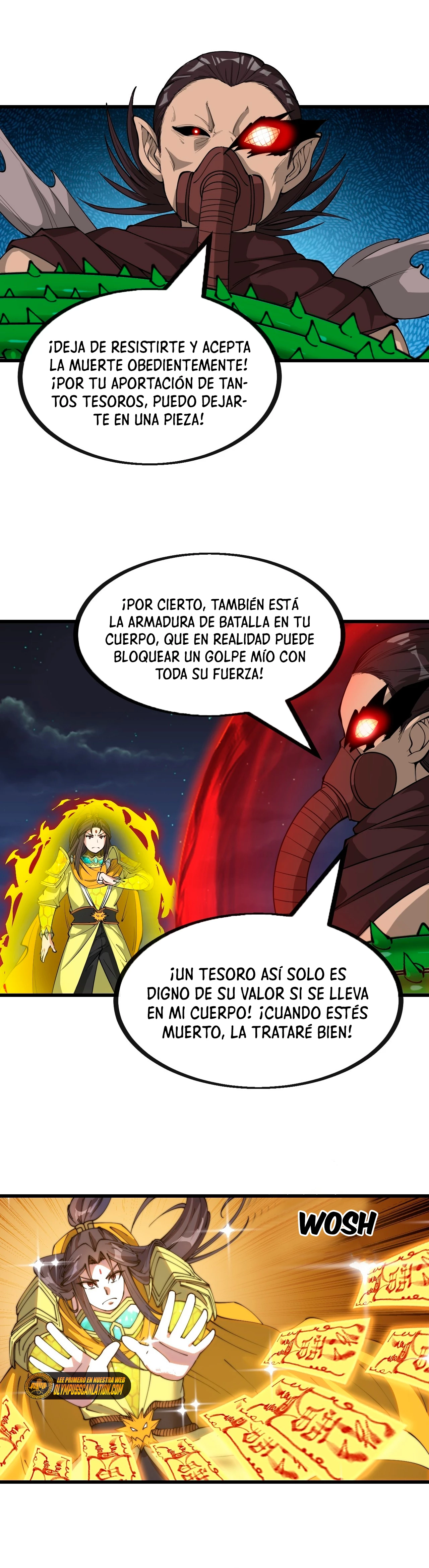 Realmente no soy un supervillano capítulo 136, página 16
