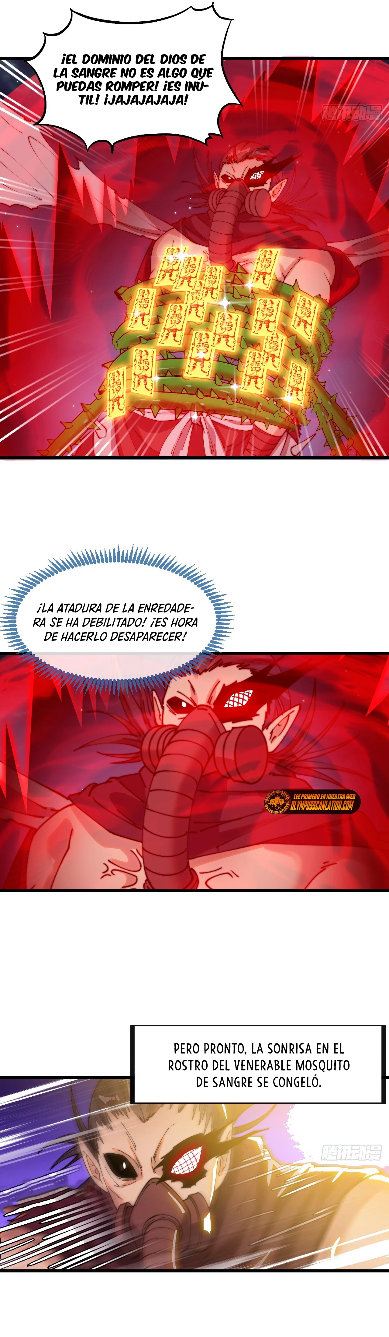 Realmente no soy un supervillano capítulo 136, página 17