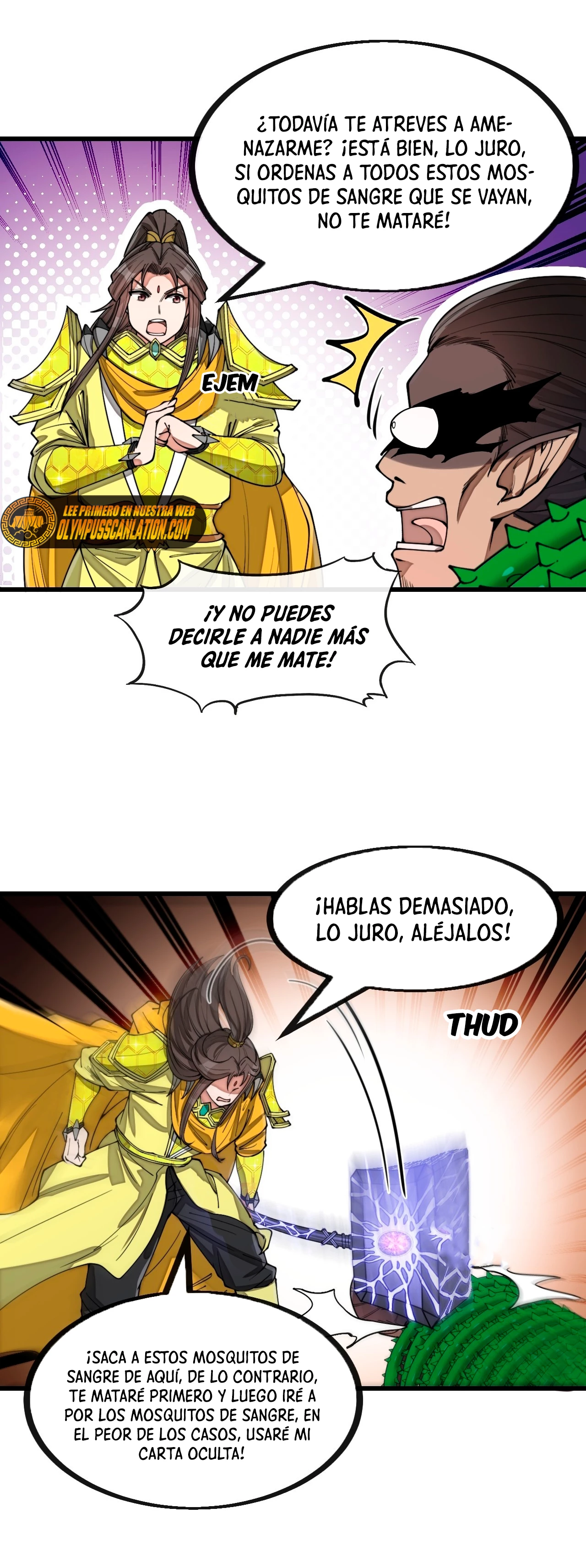 Realmente no soy un supervillano capítulo 137, página 14
