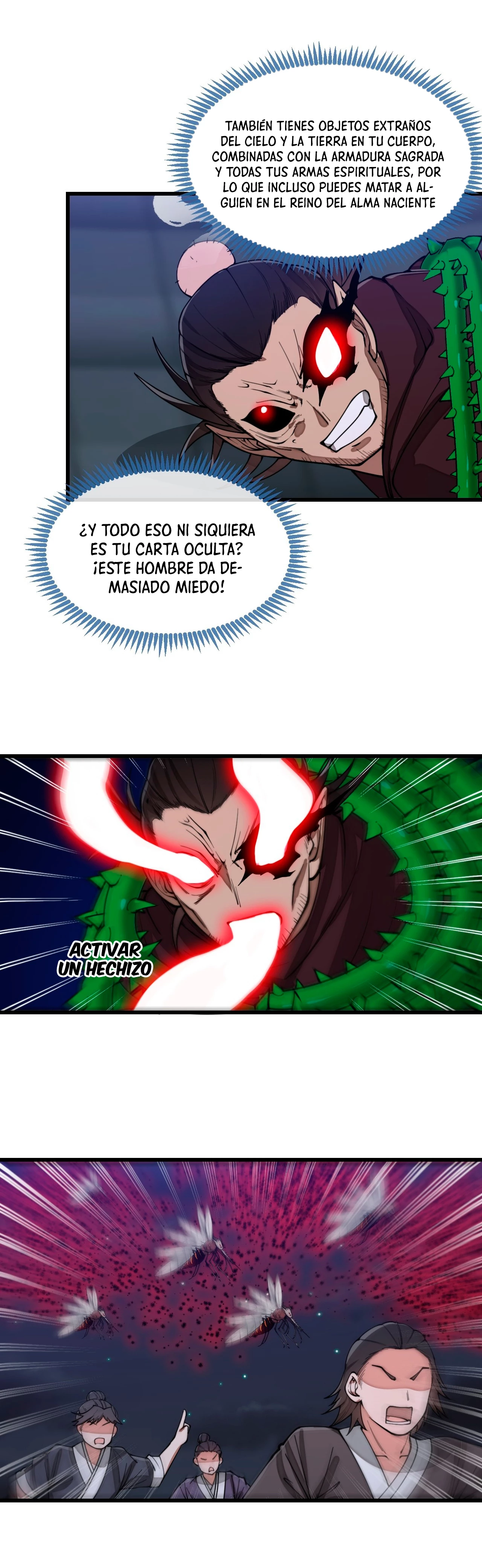 Realmente no soy un supervillano capítulo 137, página 15