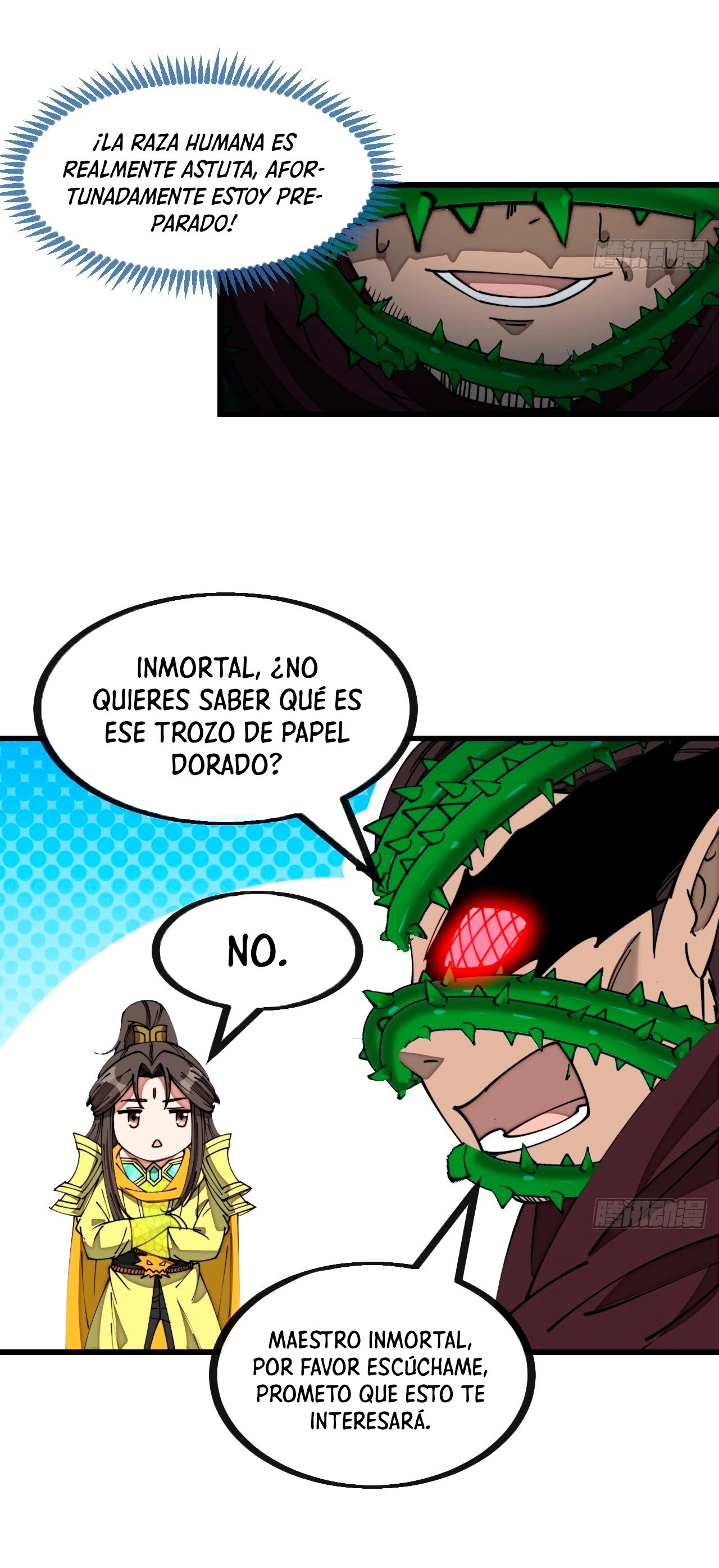Realmente no soy un supervillano capítulo 137, página 18
