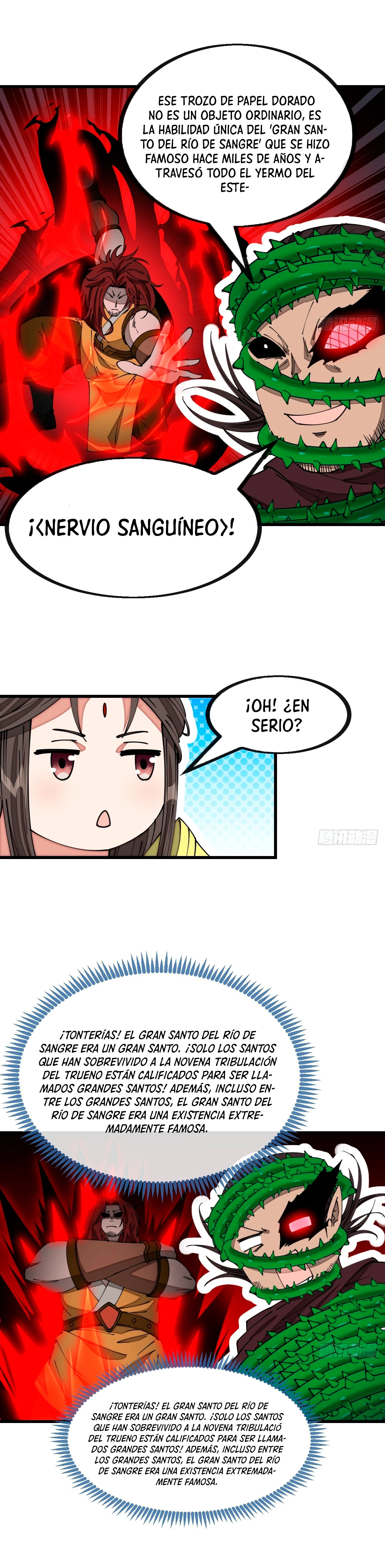 Realmente no soy un supervillano capítulo 137, página 19