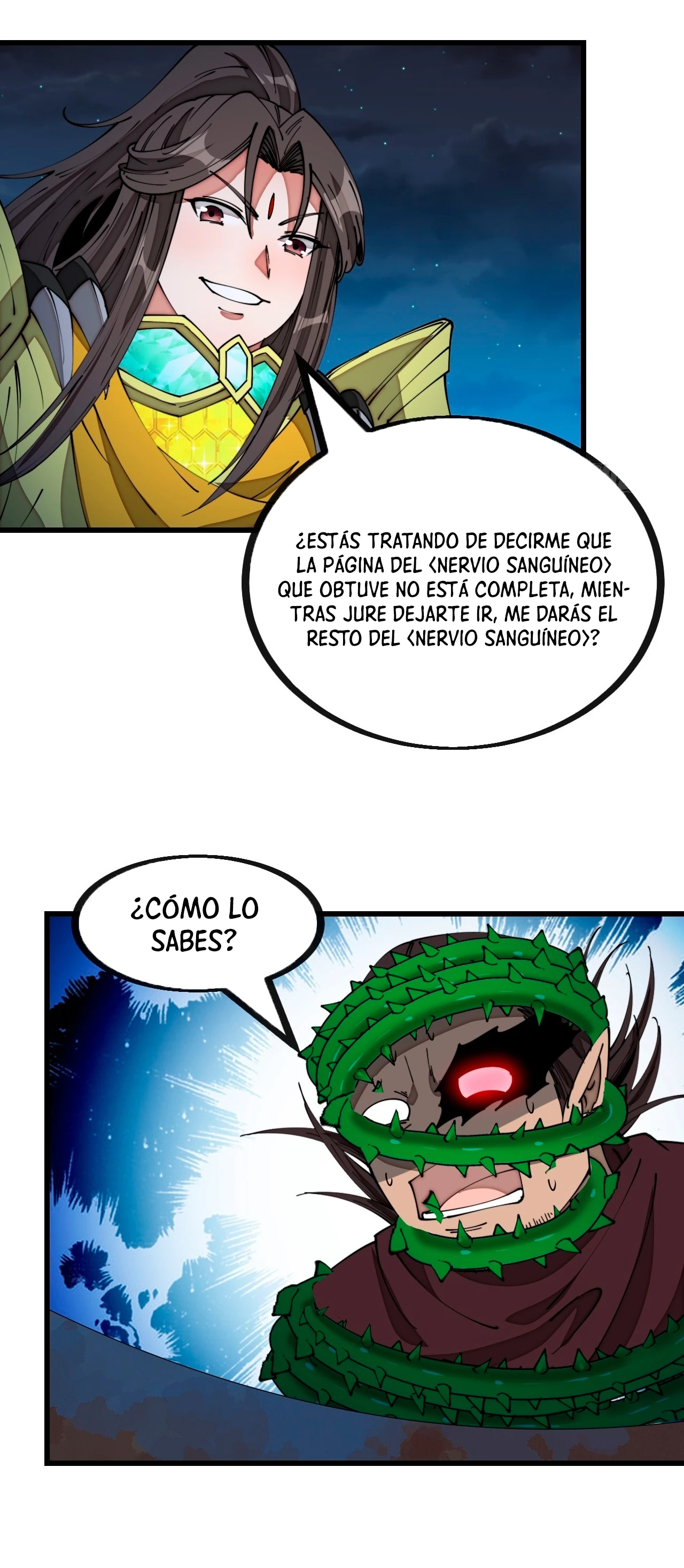 Realmente no soy un supervillano capítulo 137, página 22