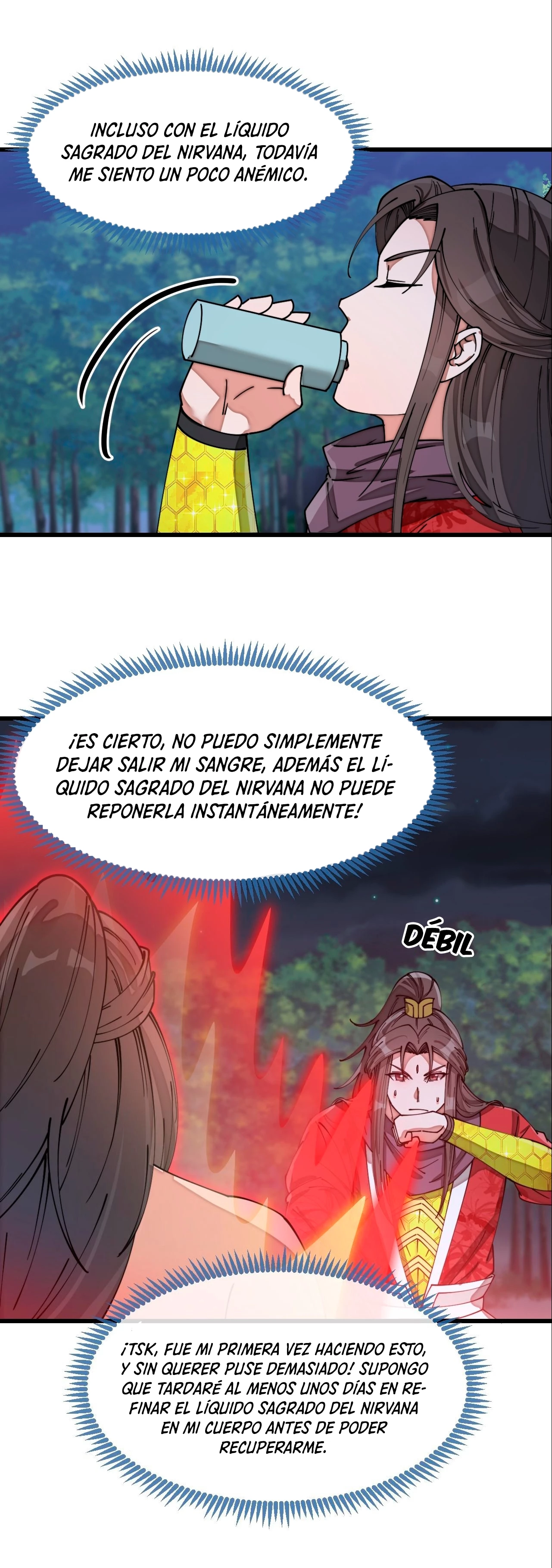 Realmente no soy un supervillano capítulo 140, página 11
