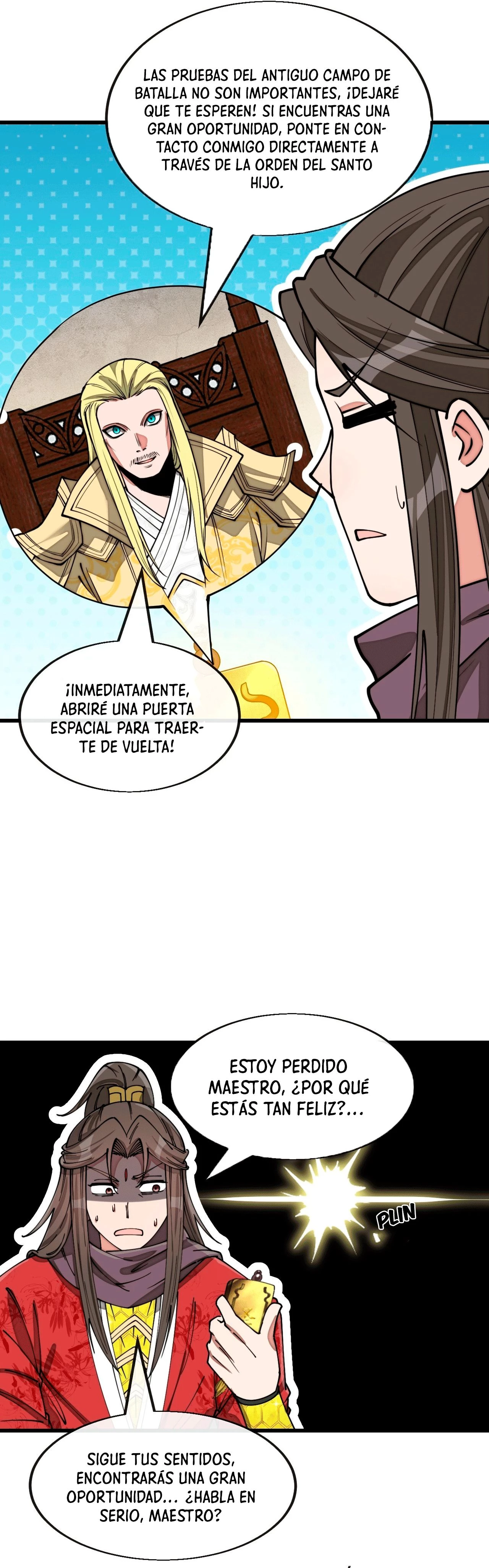Realmente no soy un supervillano capítulo 141, página 9
