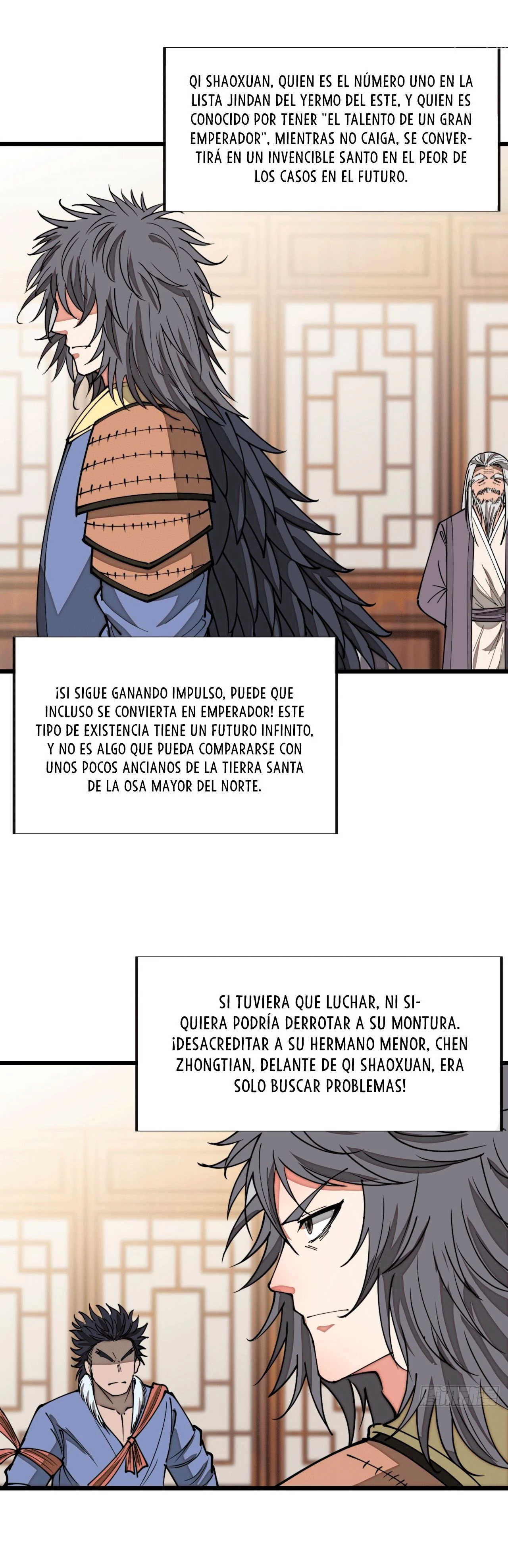 Realmente no soy un supervillano capítulo 141, página 17