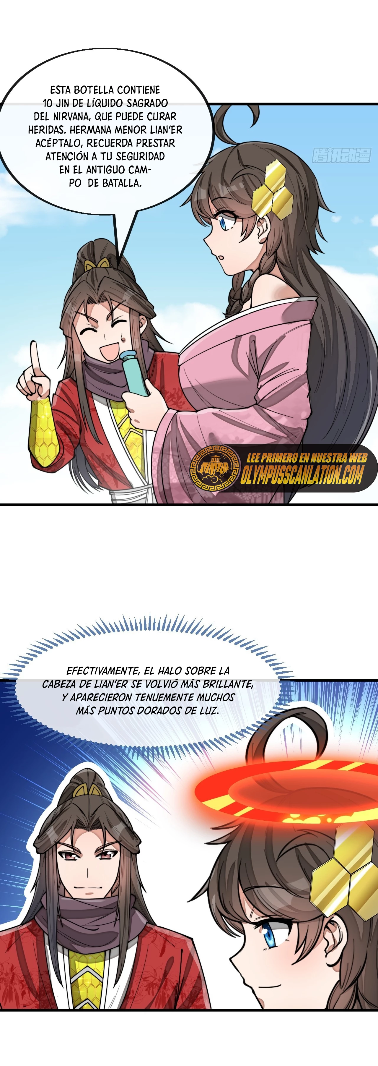 Realmente no soy un supervillano capítulo 148, página 15