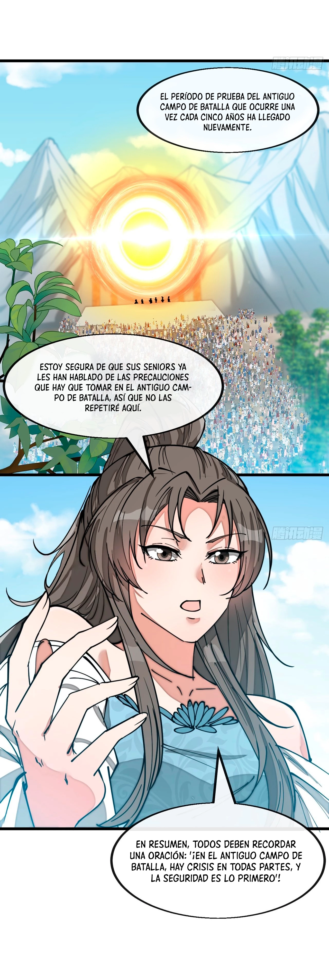 Realmente no soy un supervillano capítulo 149, página 17