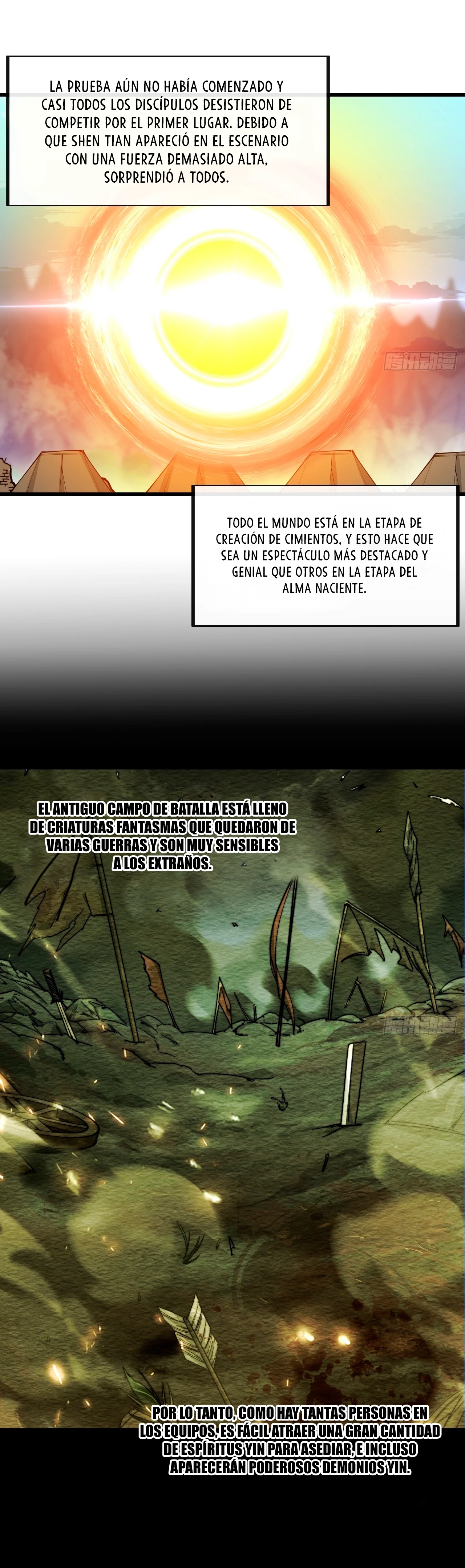 Realmente no soy un supervillano capítulo 150, página 8