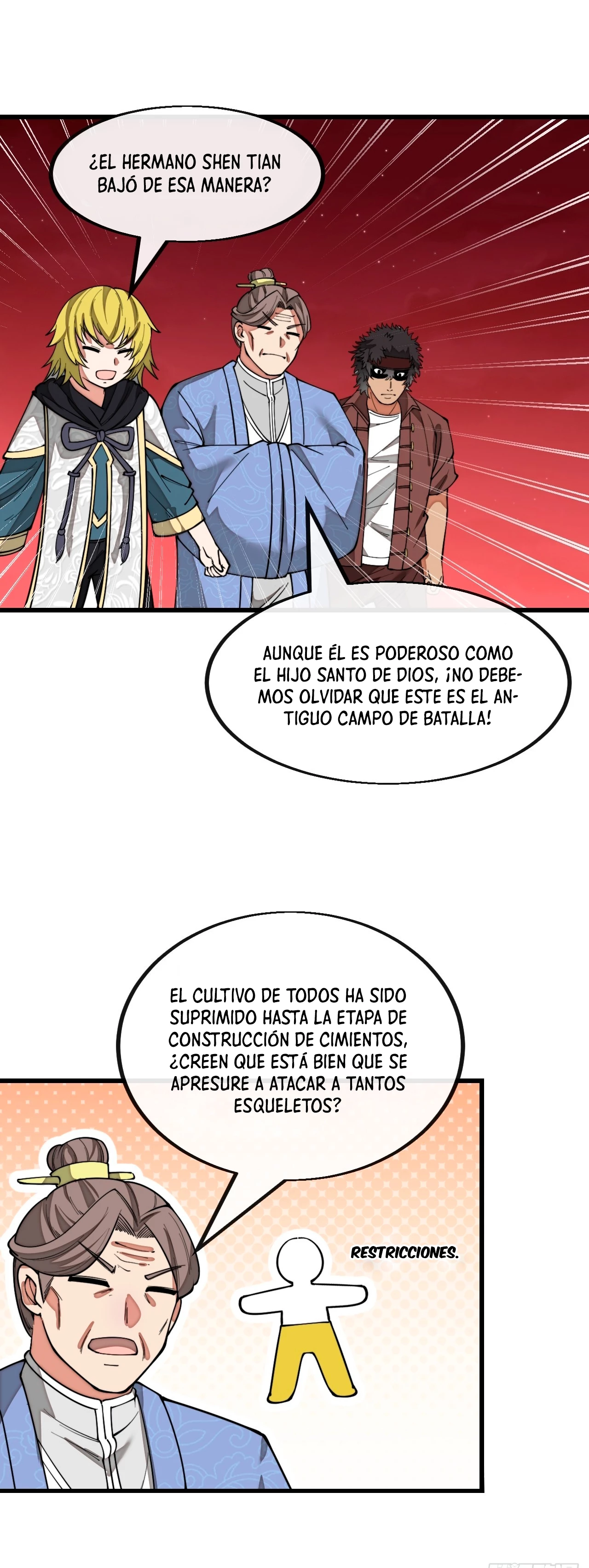Realmente no soy un supervillano capítulo 151, página 11