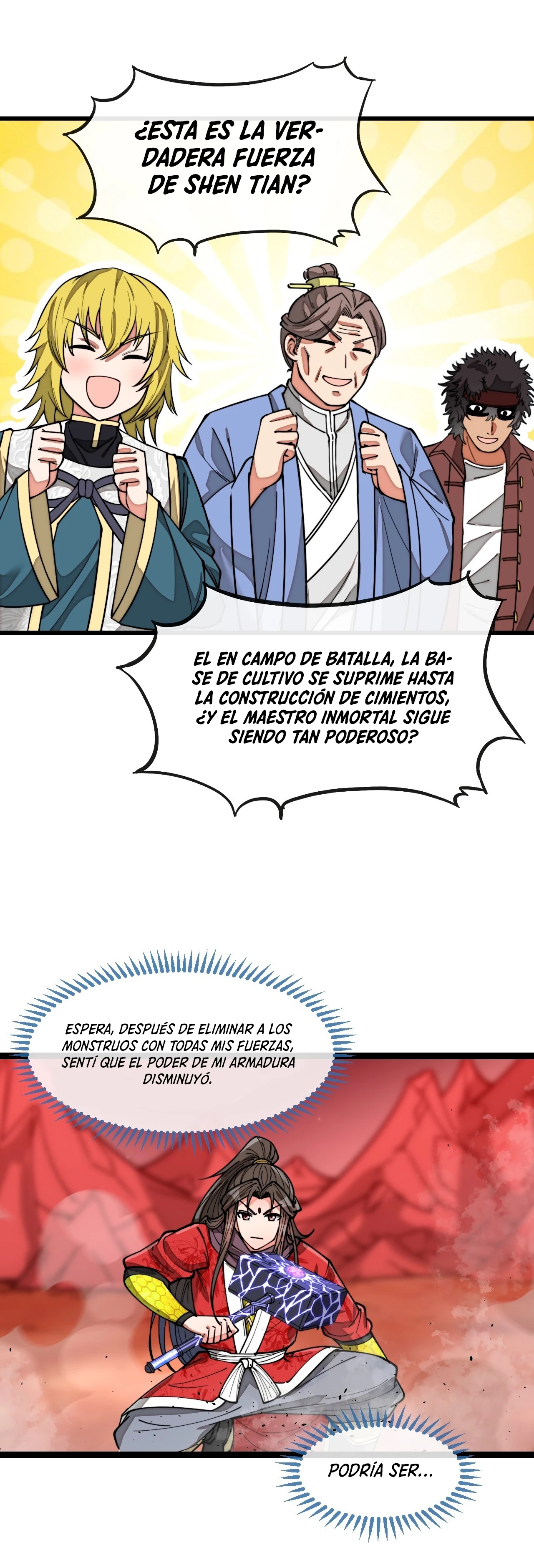 Realmente no soy un supervillano capítulo 151, página 17