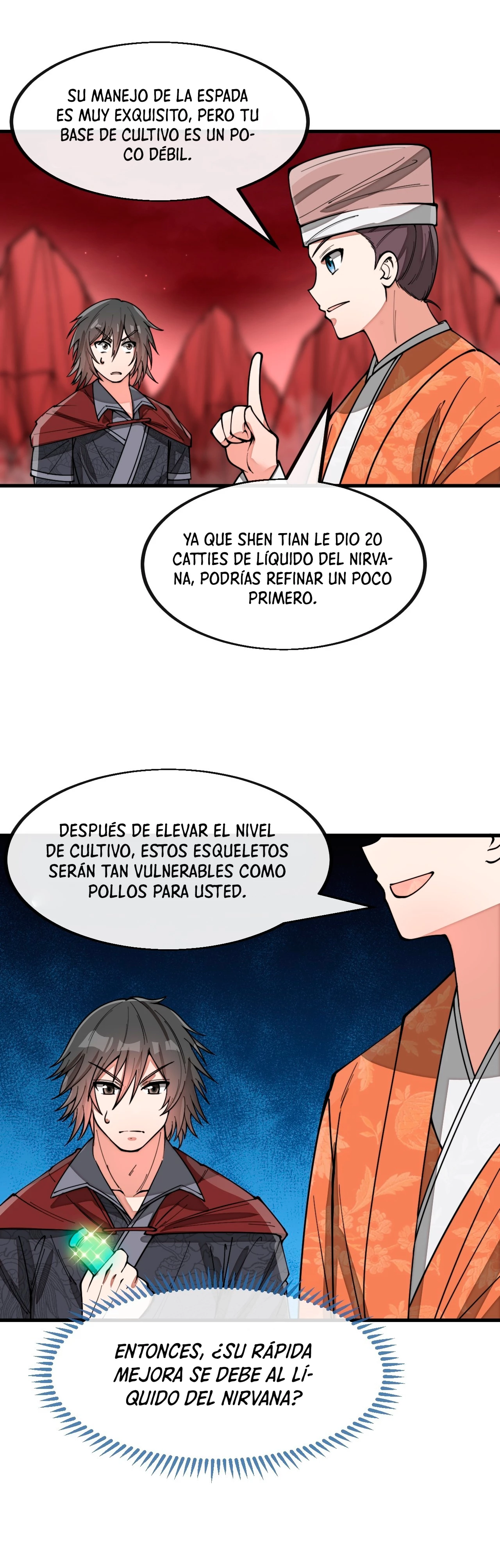 Realmente no soy un supervillano capítulo 152, página 17
