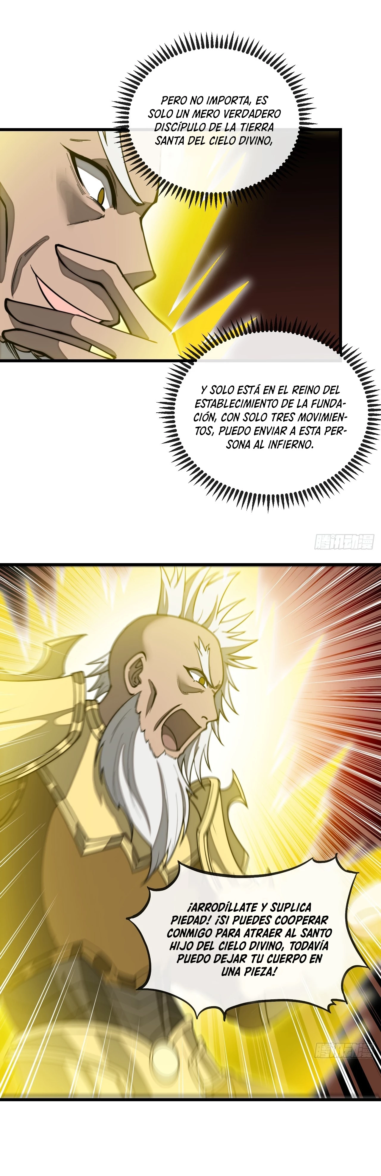 Realmente no soy un supervillano capítulo 160, página 19