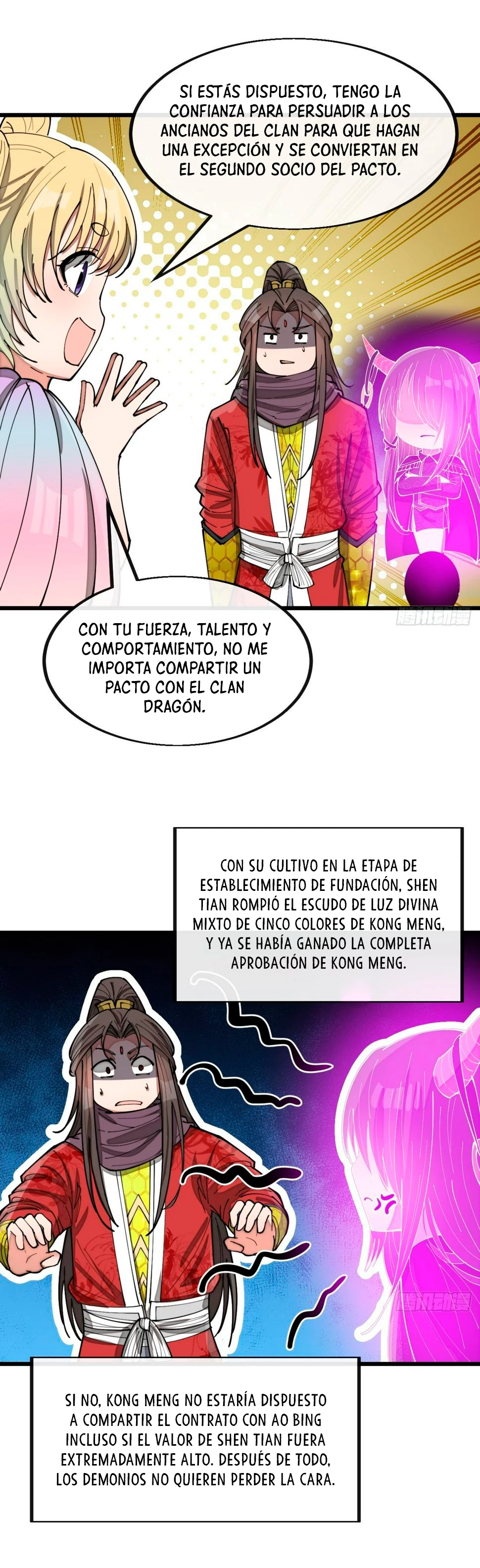 Realmente no soy un supervillano capítulo 166, página 4