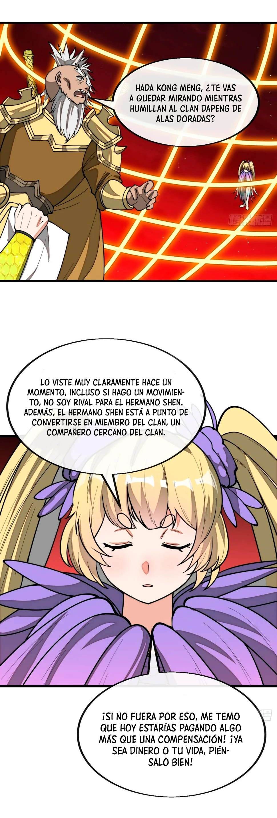 Realmente no soy un supervillano capítulo 167, página 14