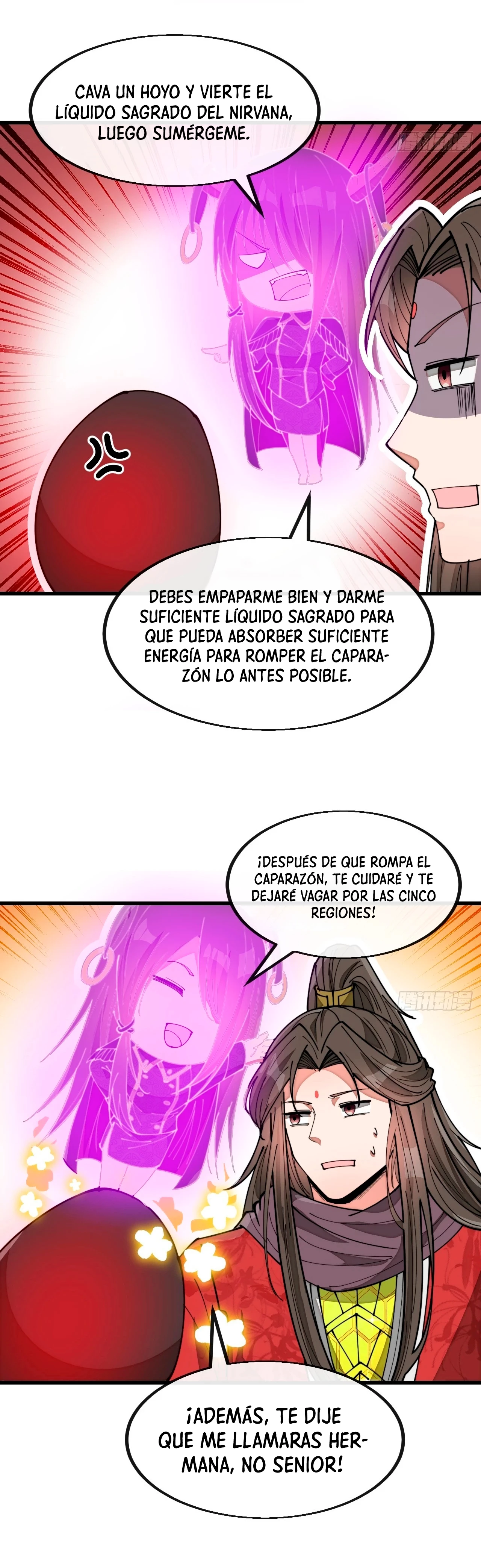 Realmente no soy un supervillano capítulo 168, página 18