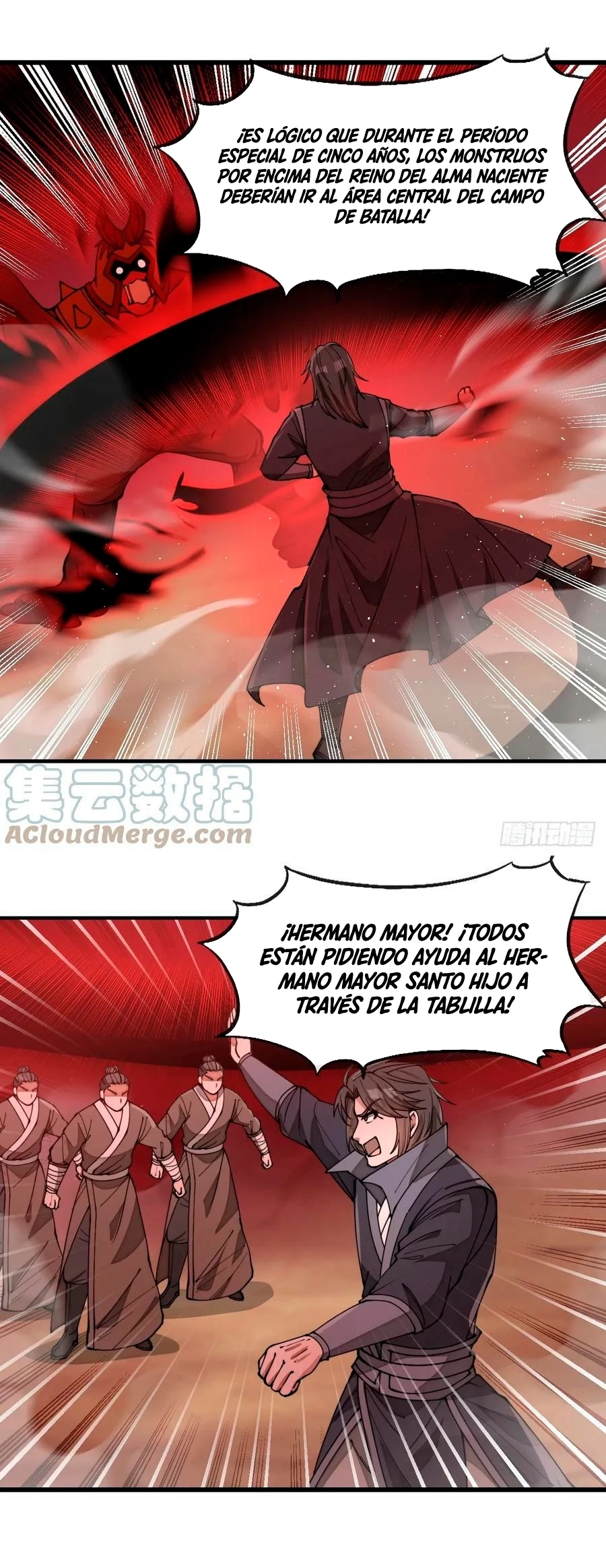 Realmente no soy un supervillano capítulo 171, página 5