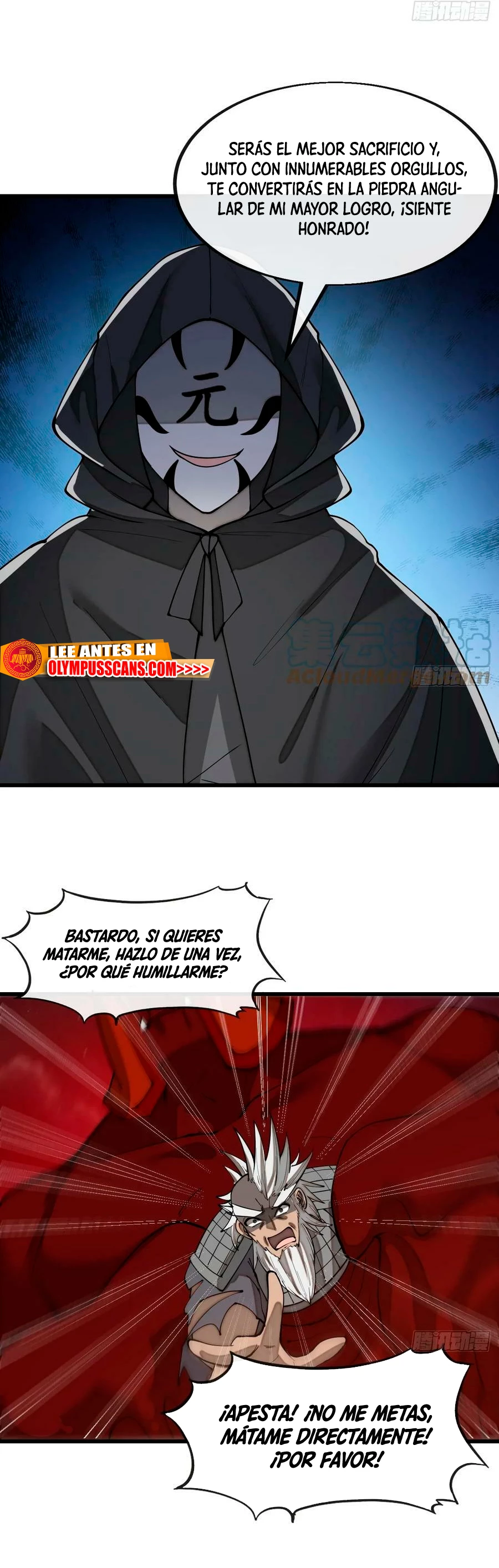 Realmente no soy un supervillano capítulo 171, página 18