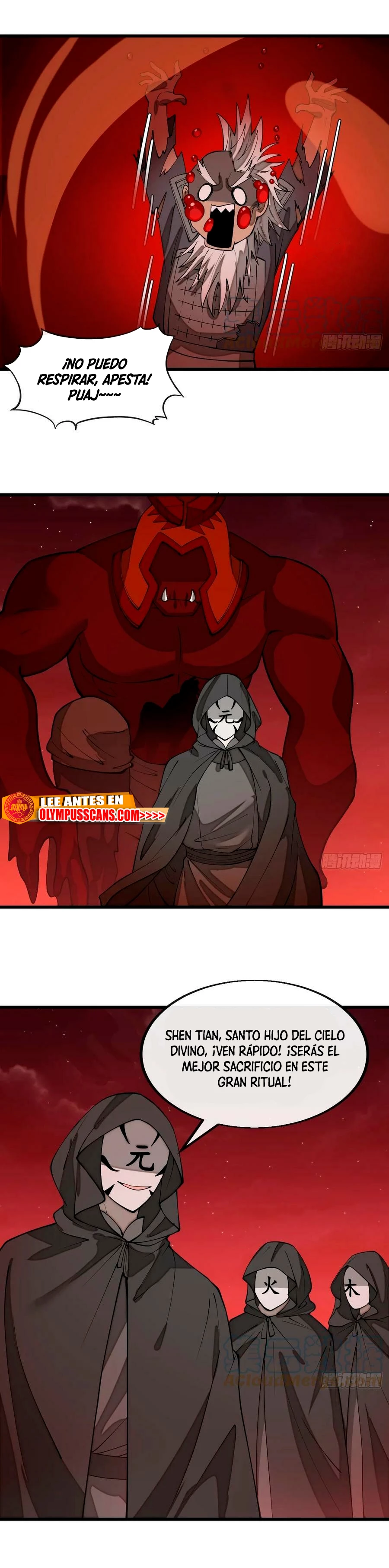 Realmente no soy un supervillano capítulo 171, página 19