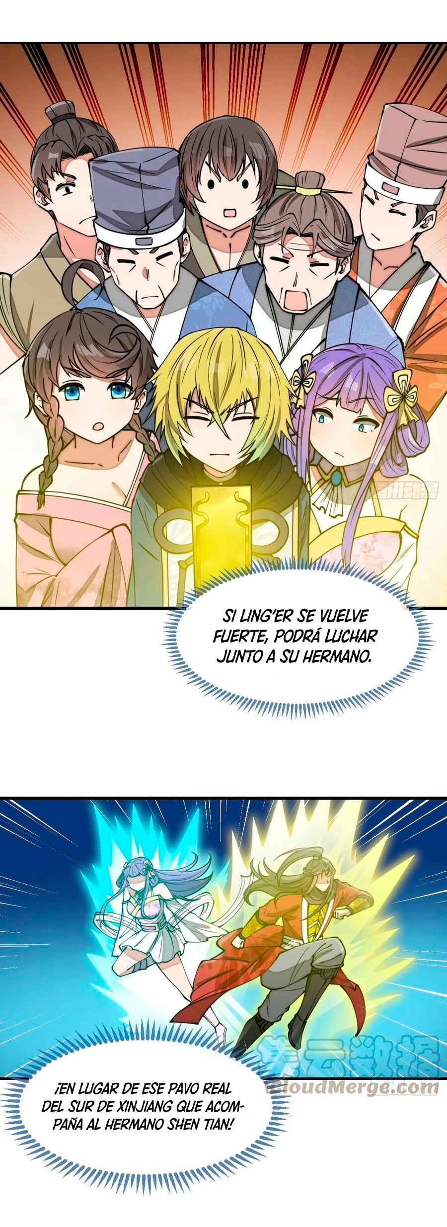 Realmente no soy un supervillano capítulo 173, página 9