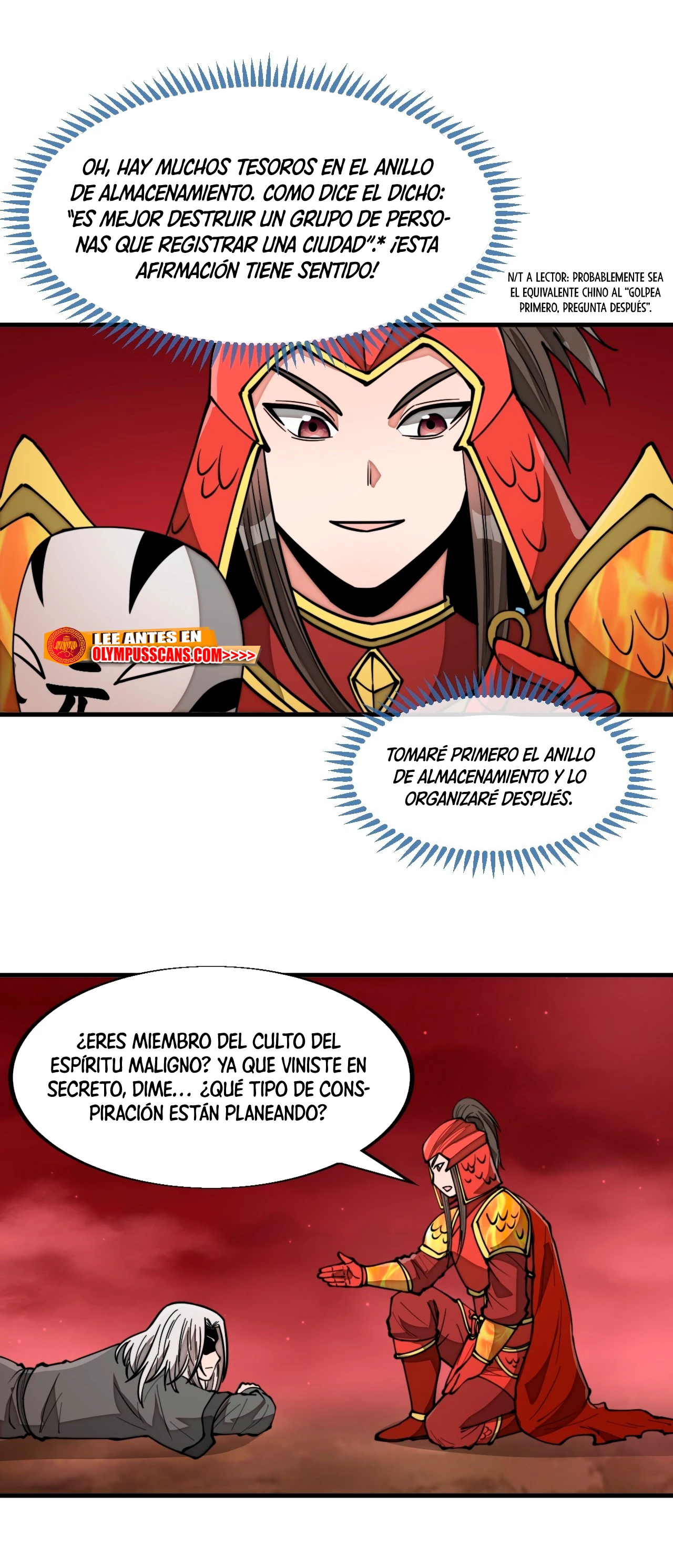 Realmente no soy un supervillano capítulo 178, página 8