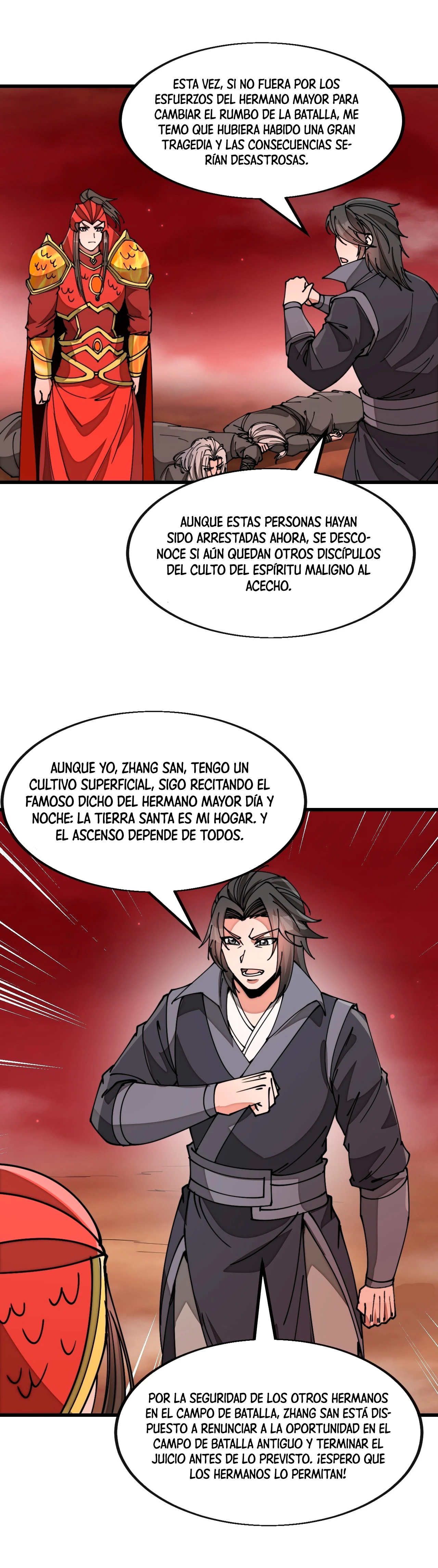 Realmente no soy un supervillano capítulo 178, página 14