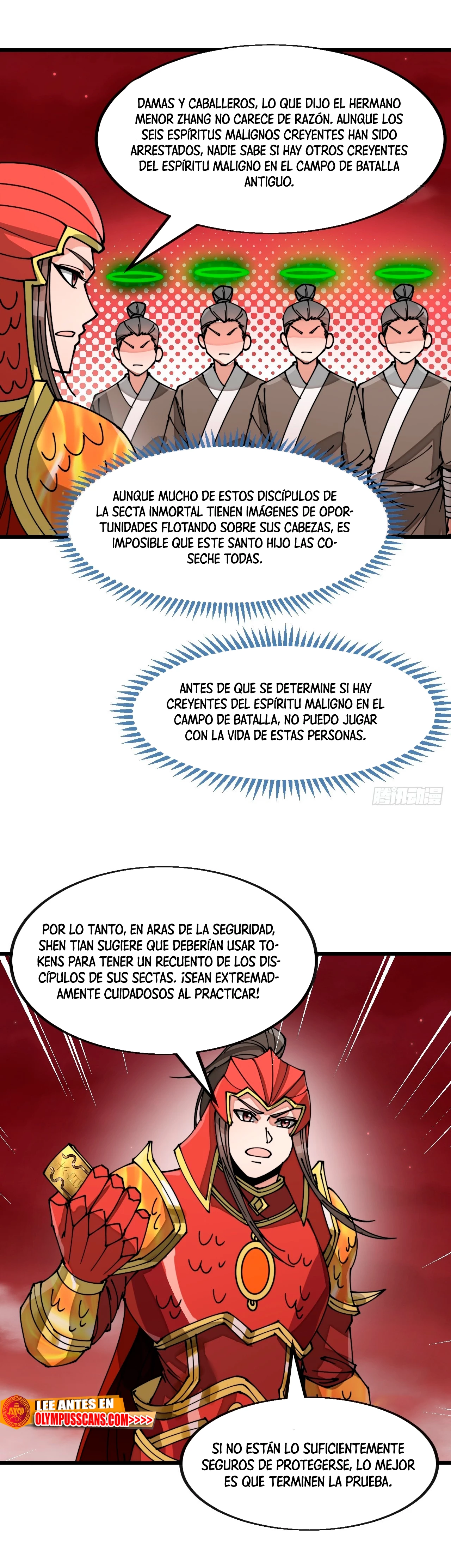 Realmente no soy un supervillano capítulo 178, página 23