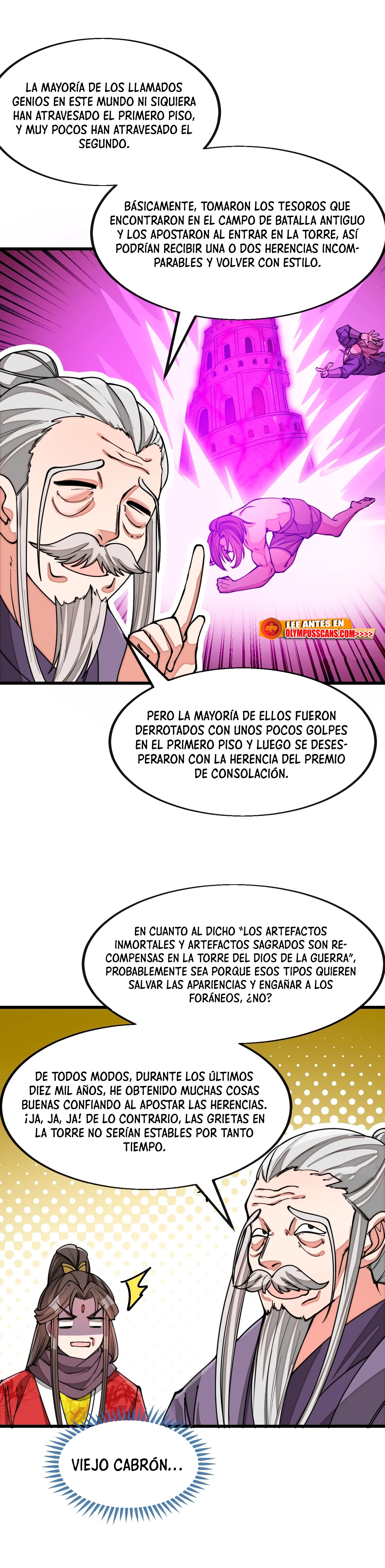Realmente no soy un supervillano capítulo 182, página 15