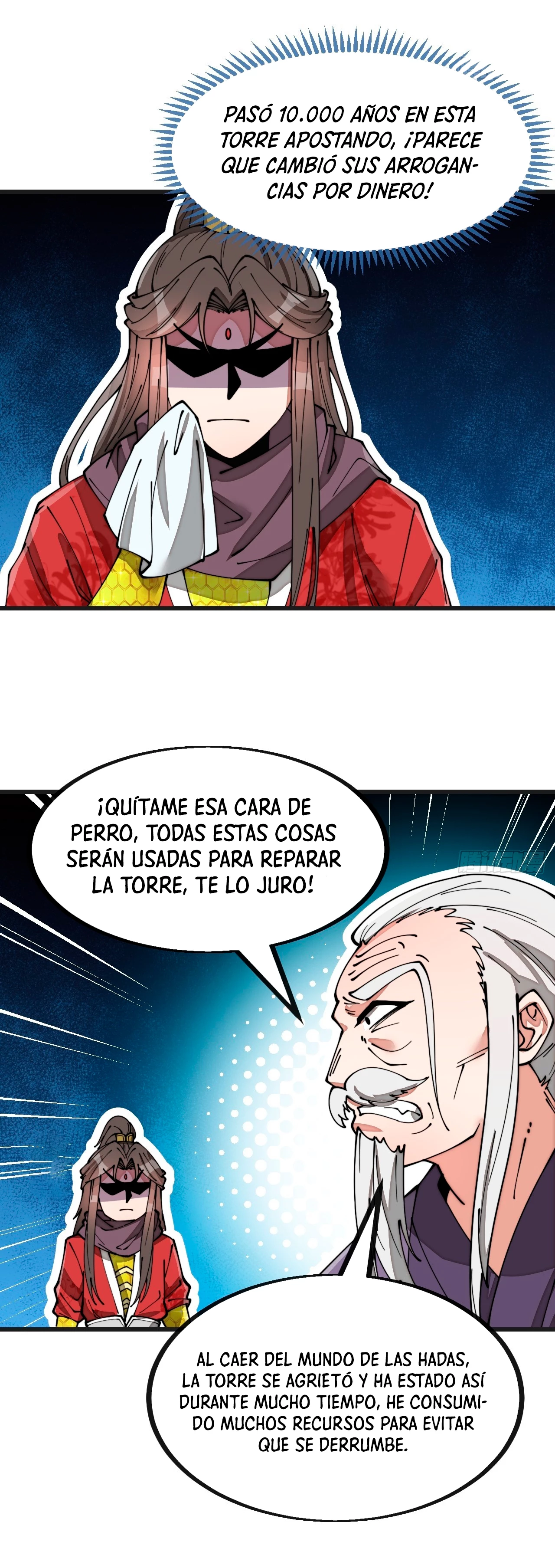 Realmente no soy un supervillano capítulo 184, página 8
