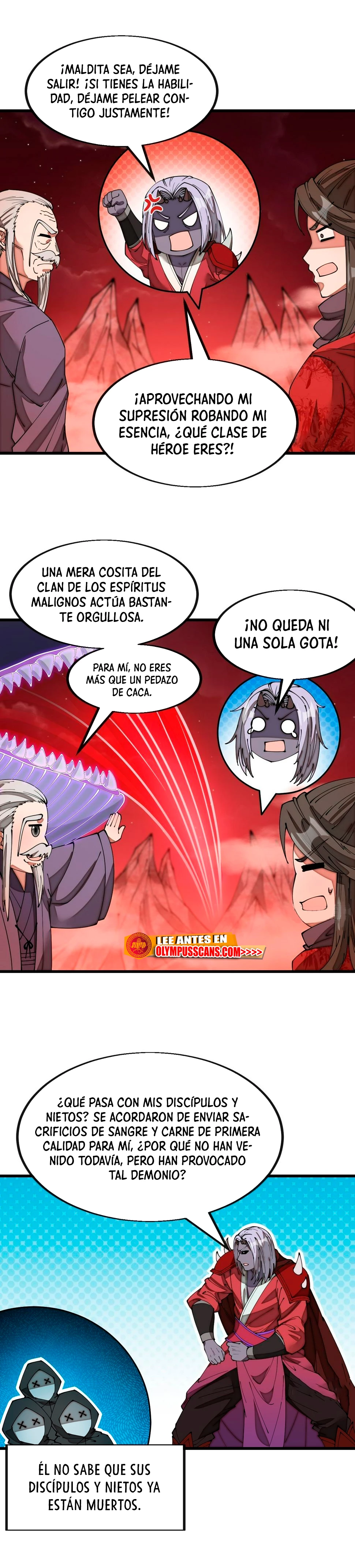 Realmente no soy un supervillano capítulo 188, página 19