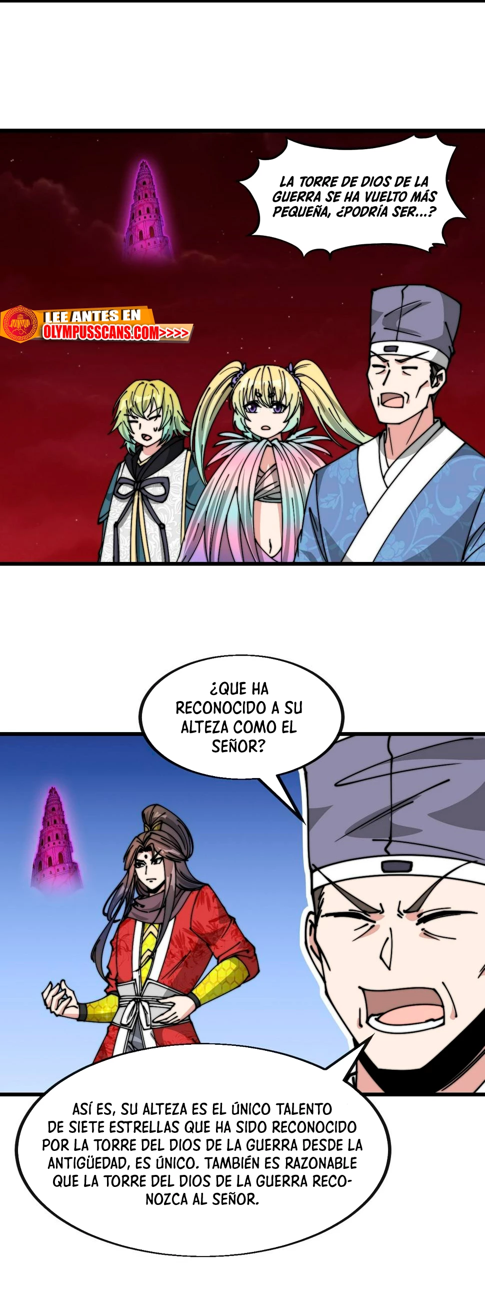 Realmente no soy un supervillano capítulo 190, página 3