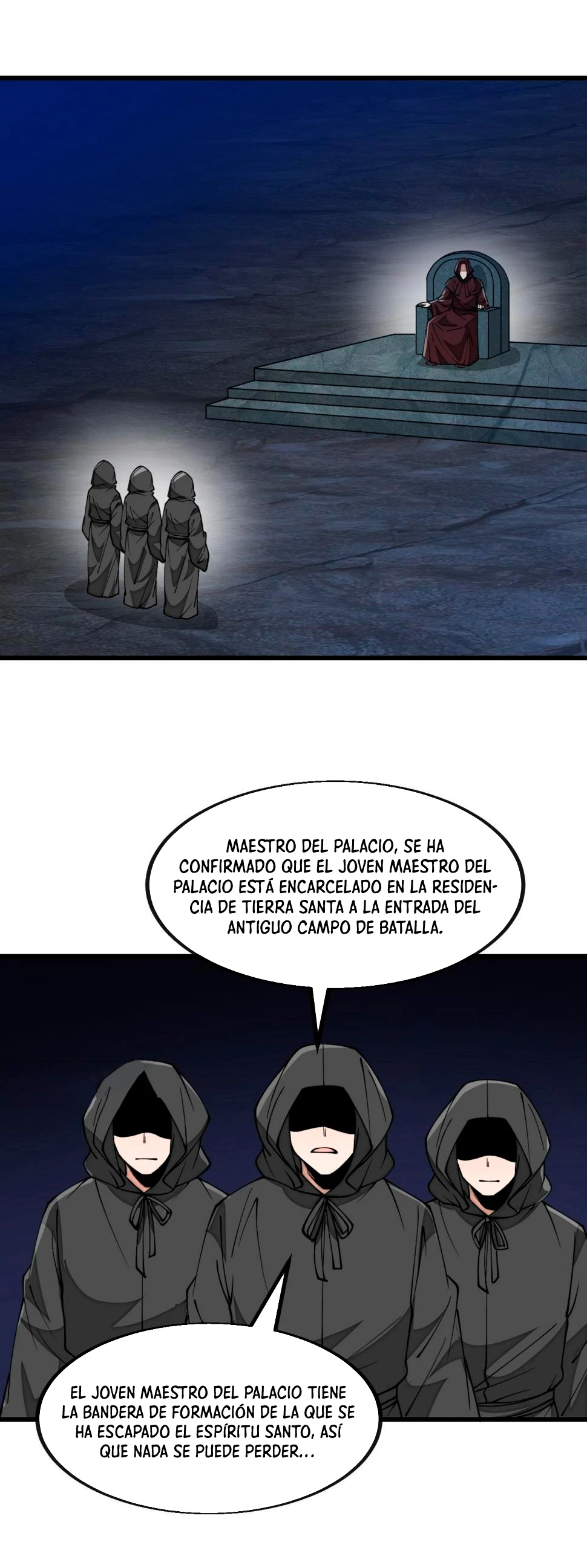 Realmente no soy un supervillano capítulo 191, página 13