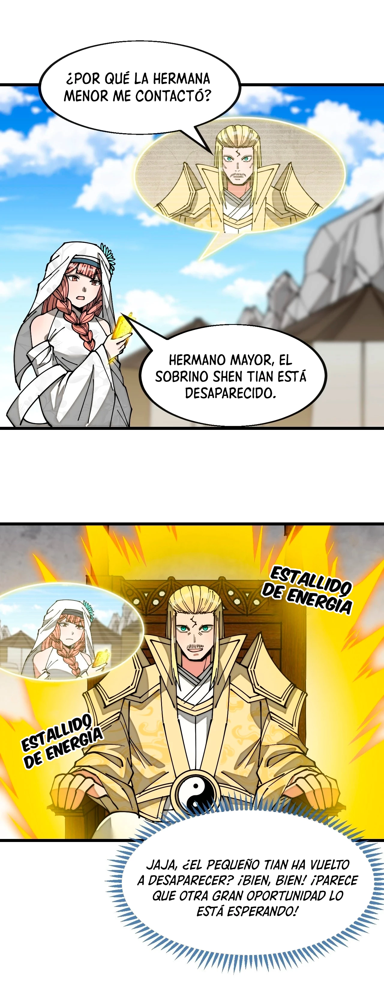 Realmente no soy un supervillano capítulo 192, página 16