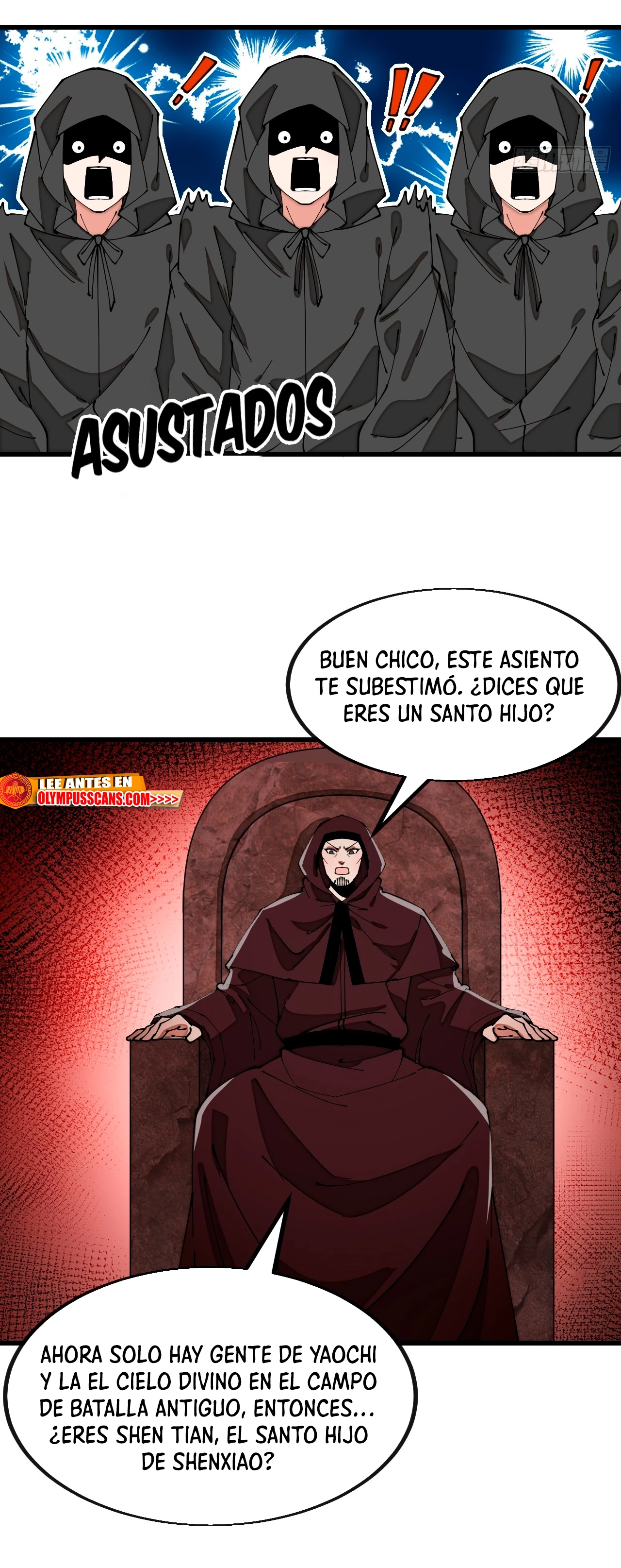 Realmente no soy un supervillano capítulo 193, página 16