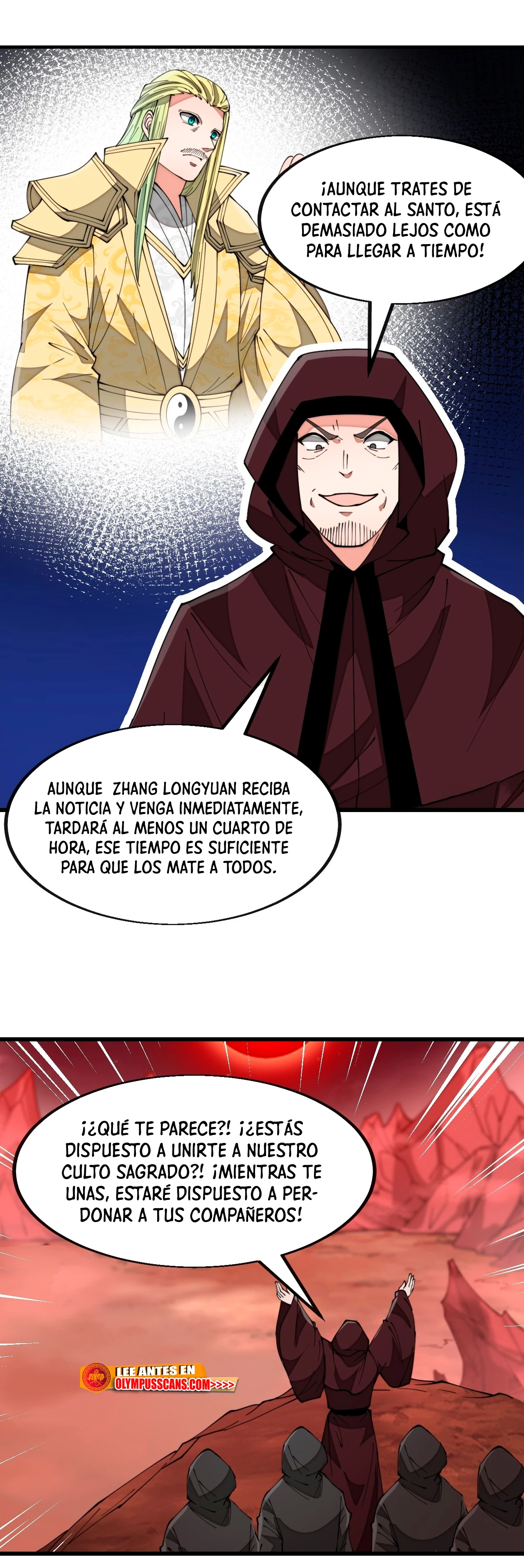Realmente no soy un supervillano capítulo 194, página 14