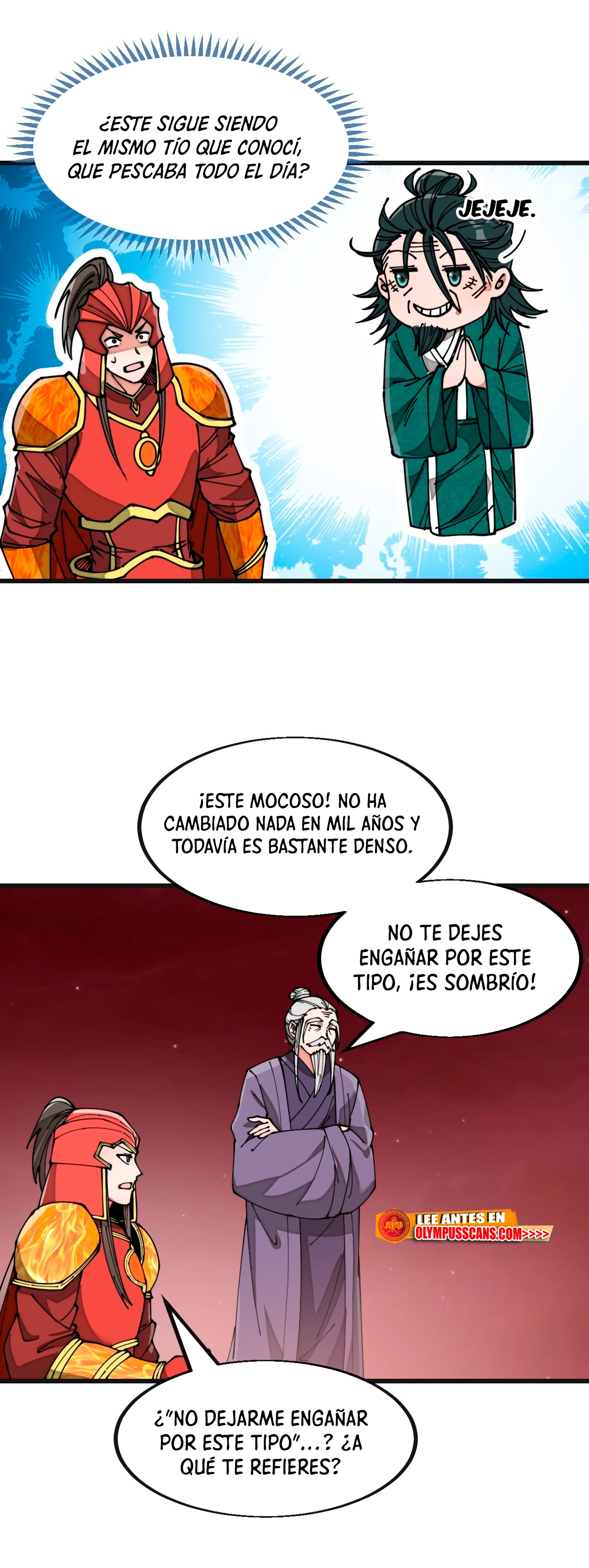 Realmente no soy un supervillano capítulo 195, página 18