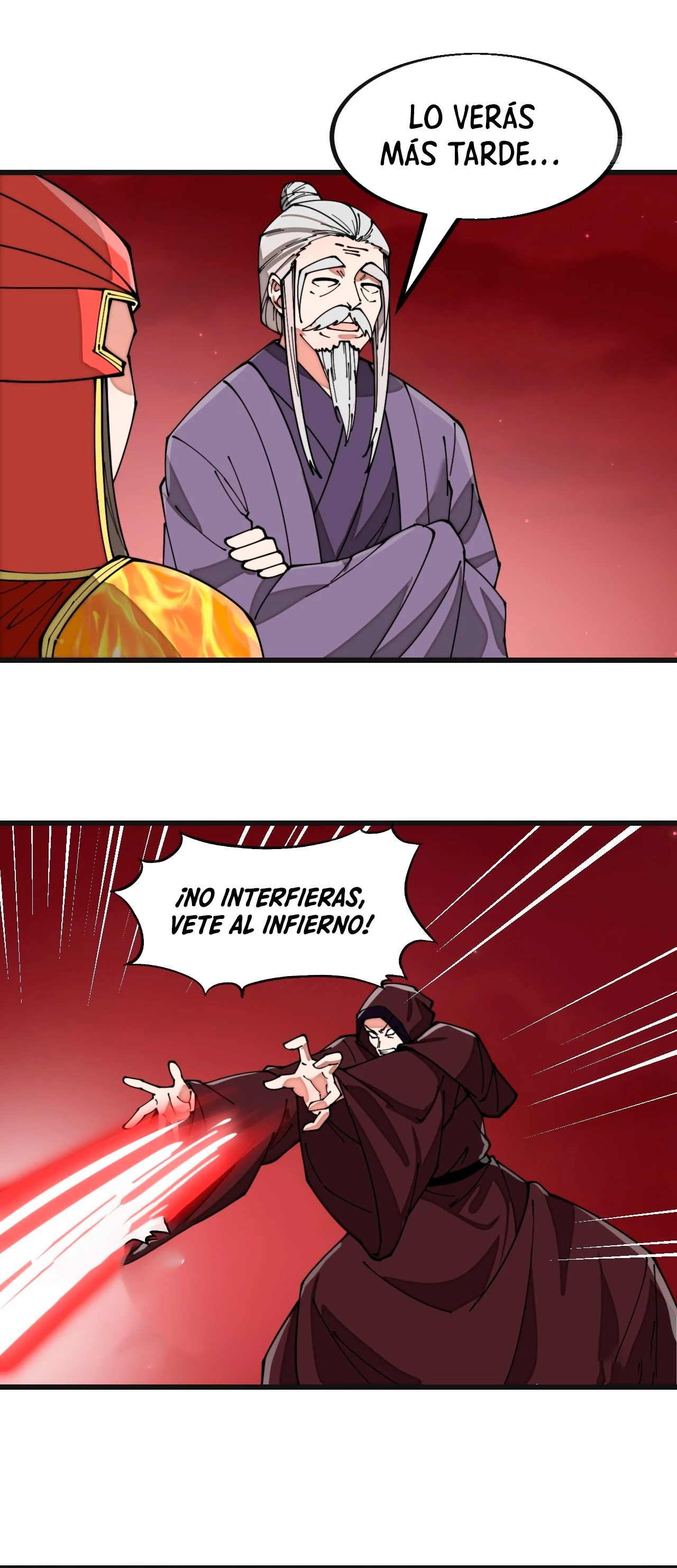 Realmente no soy un supervillano capítulo 195, página 19