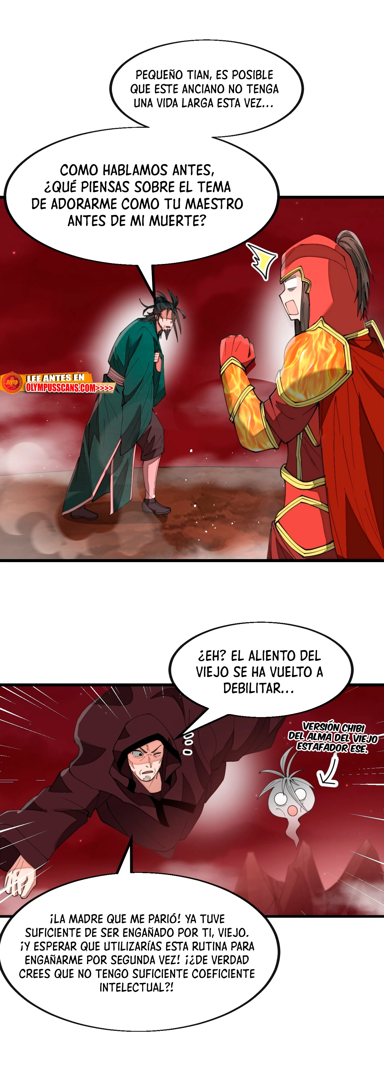 Realmente no soy un supervillano capítulo 196, página 23