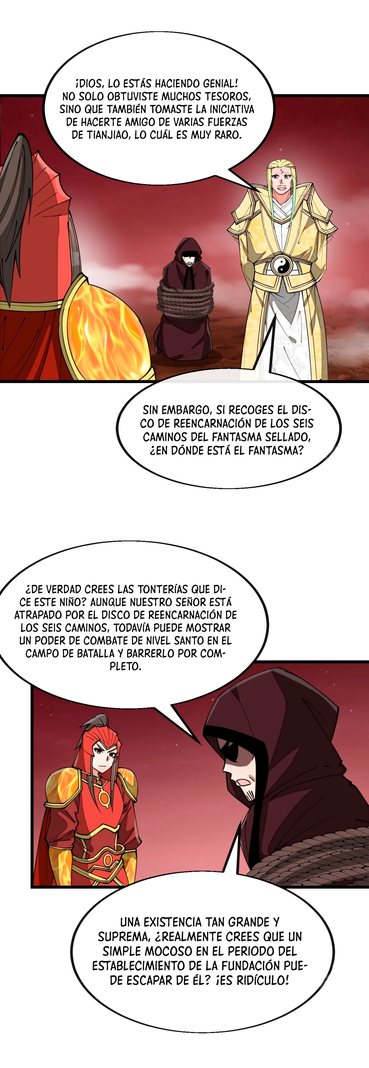Realmente no soy un supervillano capítulo 197, página 22