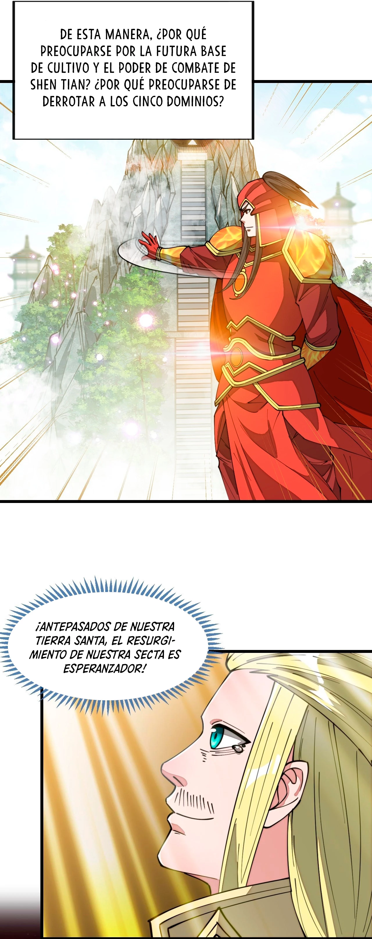 Realmente no soy un supervillano capítulo 198, página 11