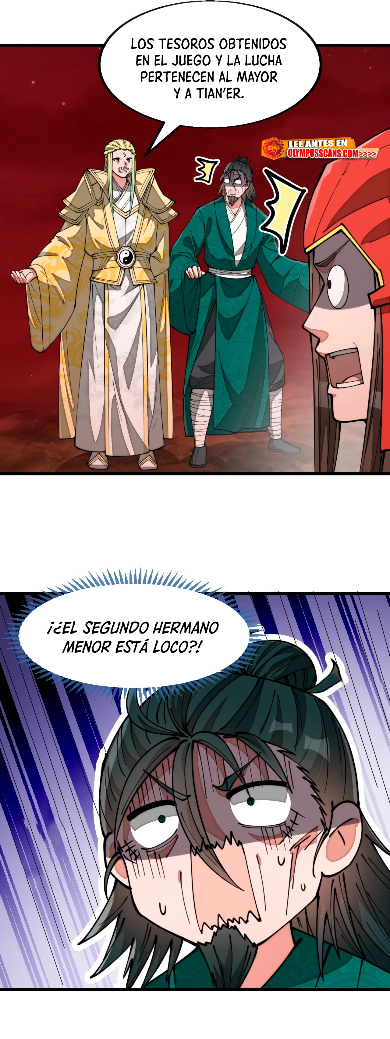 Realmente no soy un supervillano capítulo 198, página 21