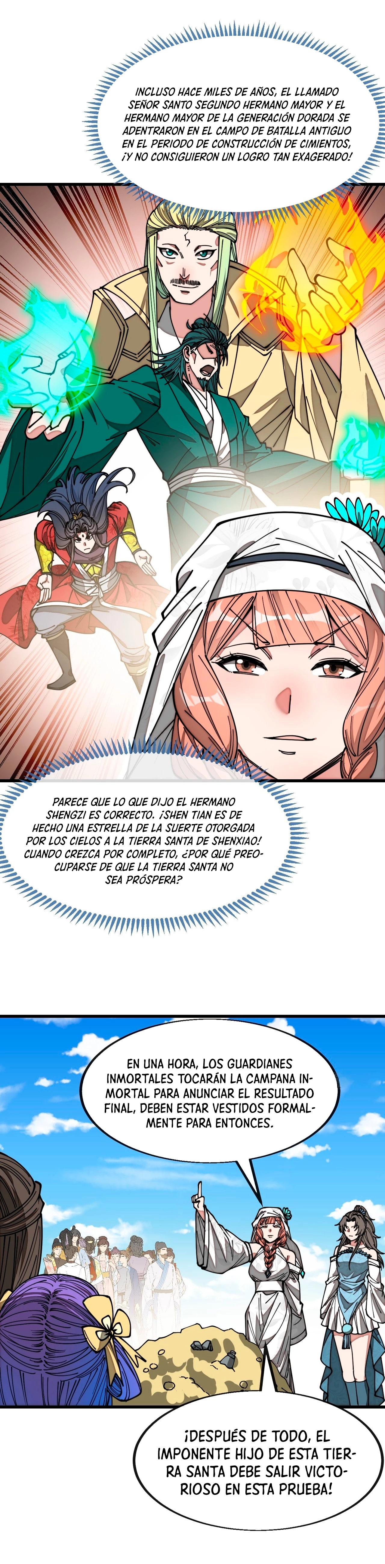 Realmente no soy un supervillano capítulo 200, página 18