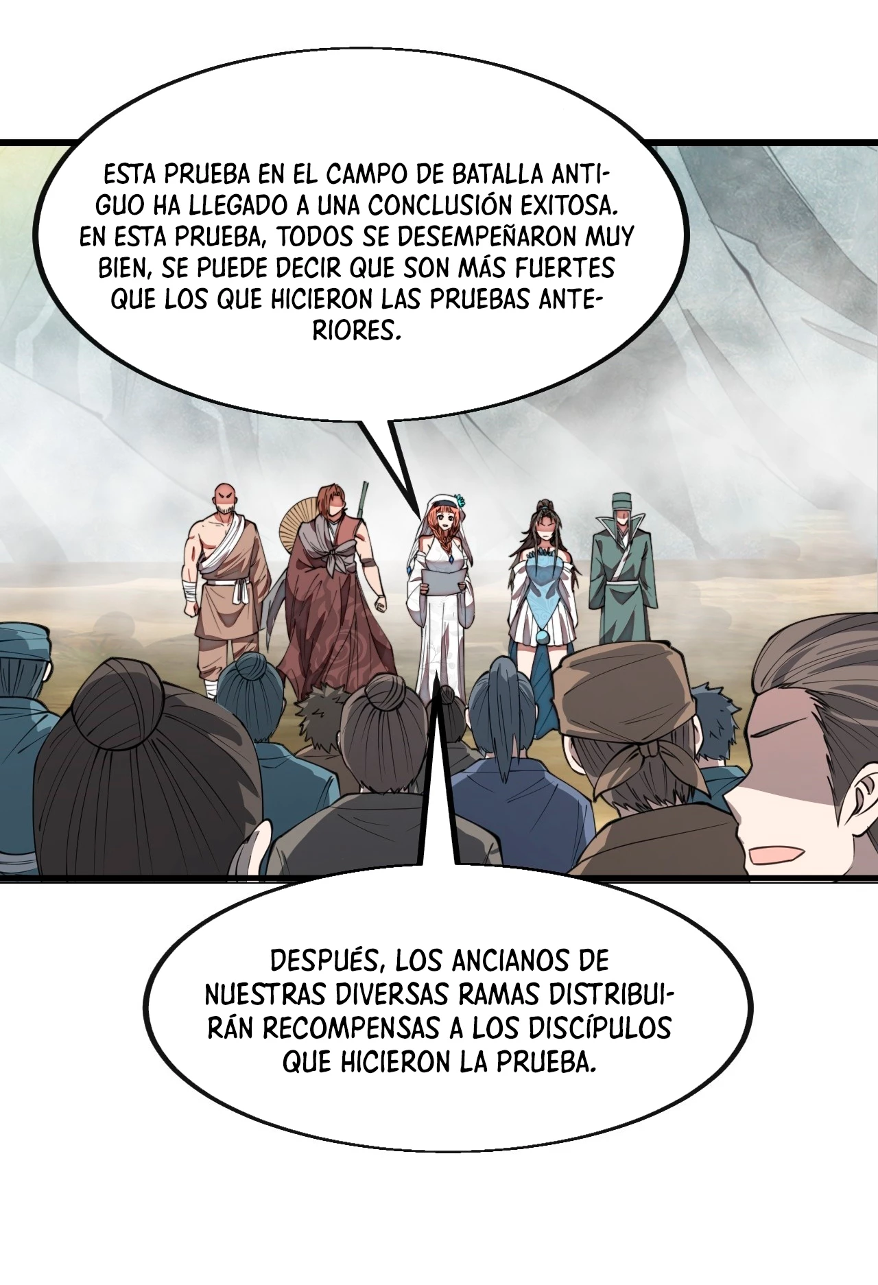 Realmente no soy un supervillano capítulo 201, página 28