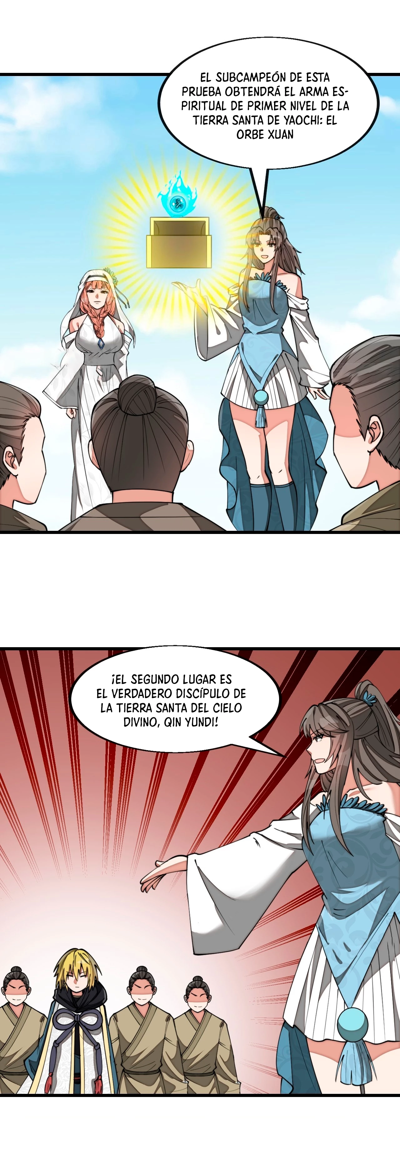 Realmente no soy un supervillano capítulo 202, página 8
