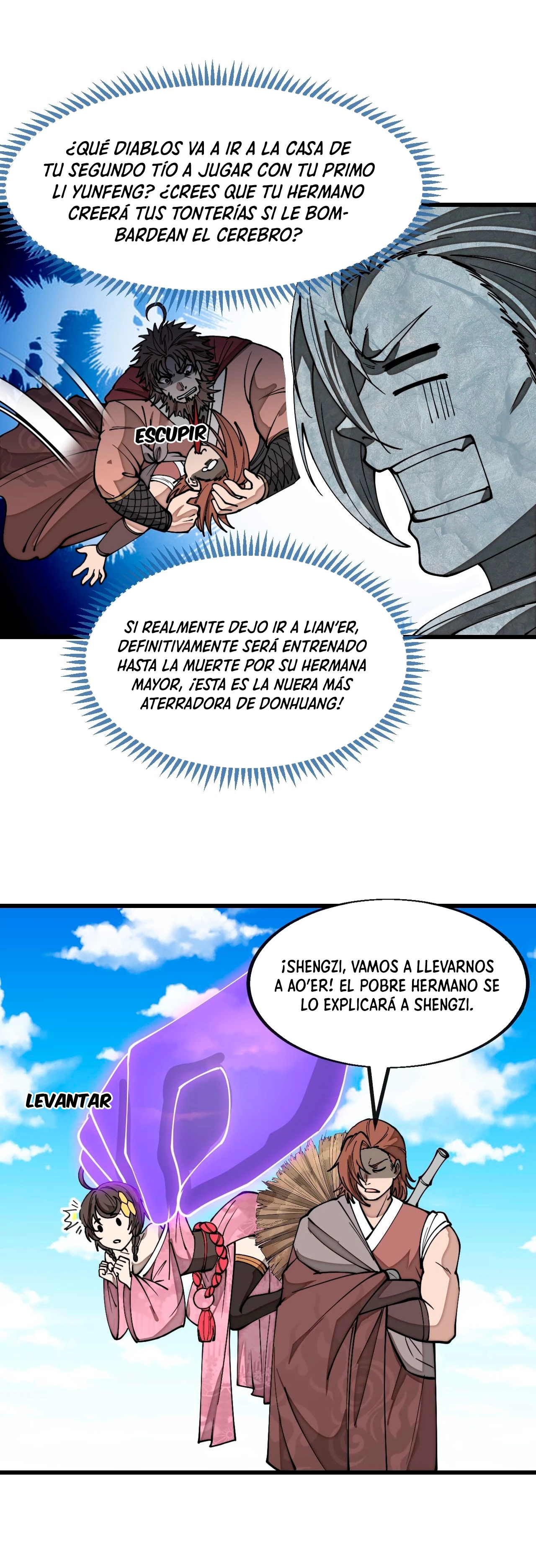 Realmente no soy un supervillano capítulo 203, página 12