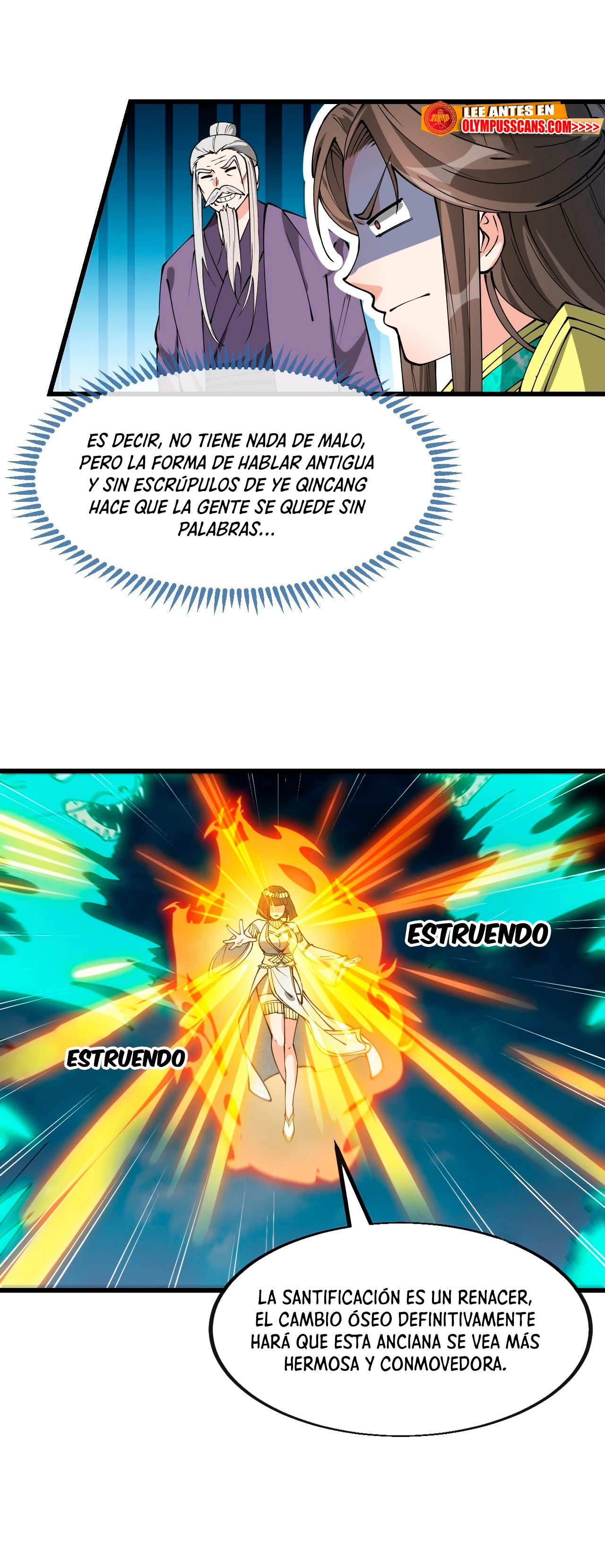 Realmente no soy un supervillano capítulo 204, página 19