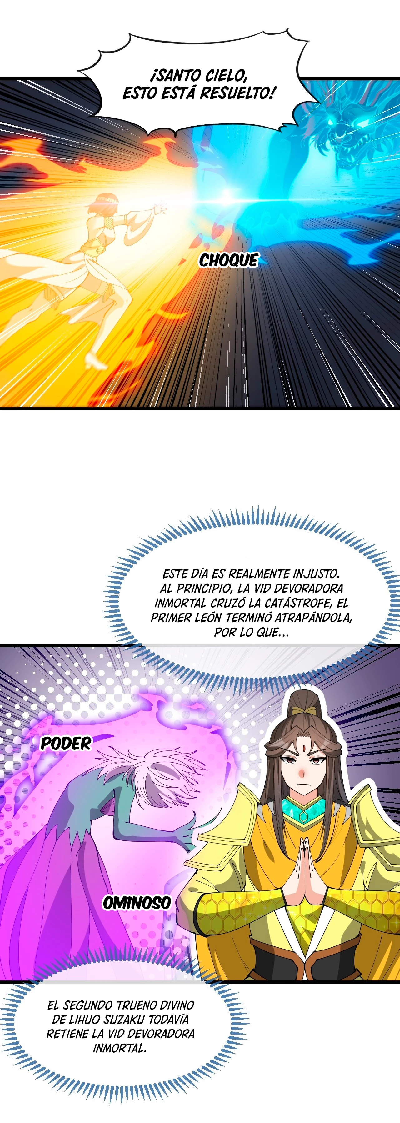 Realmente no soy un supervillano capítulo 204, página 21