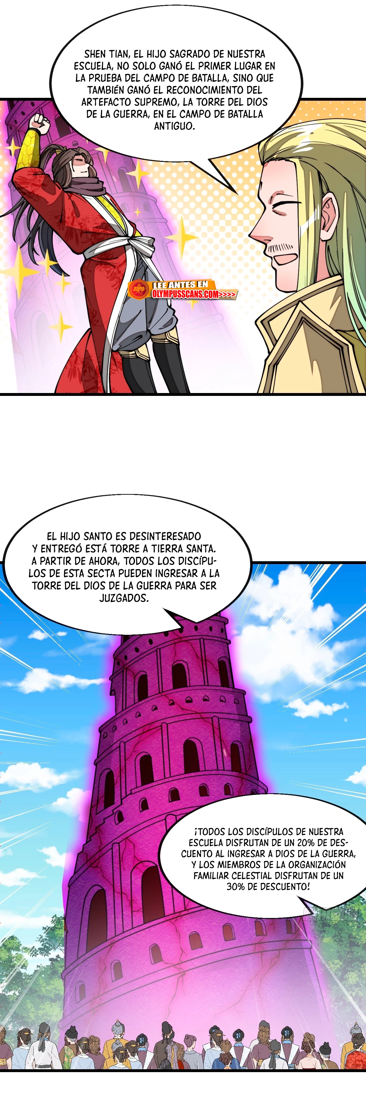 Realmente no soy un supervillano capítulo 205, página 15