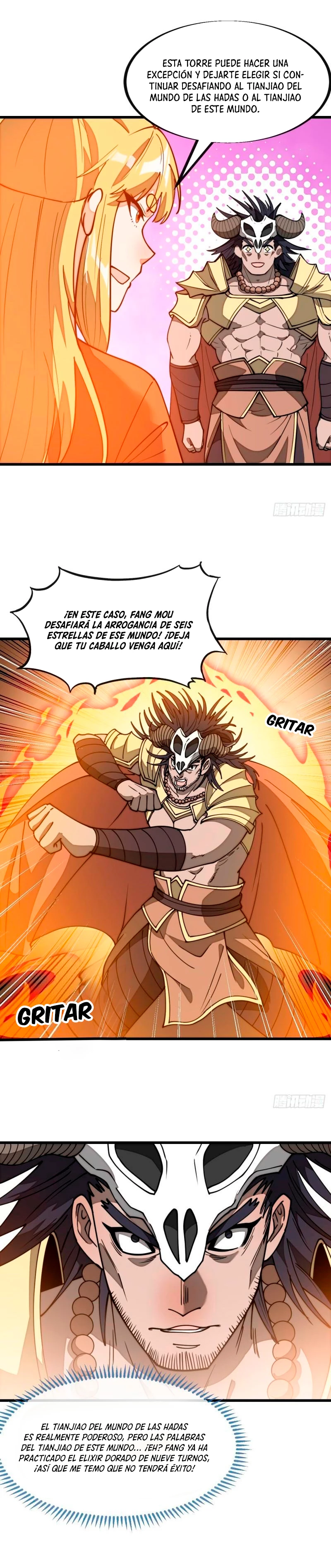 Realmente no soy un supervillano capítulo 207, página 8