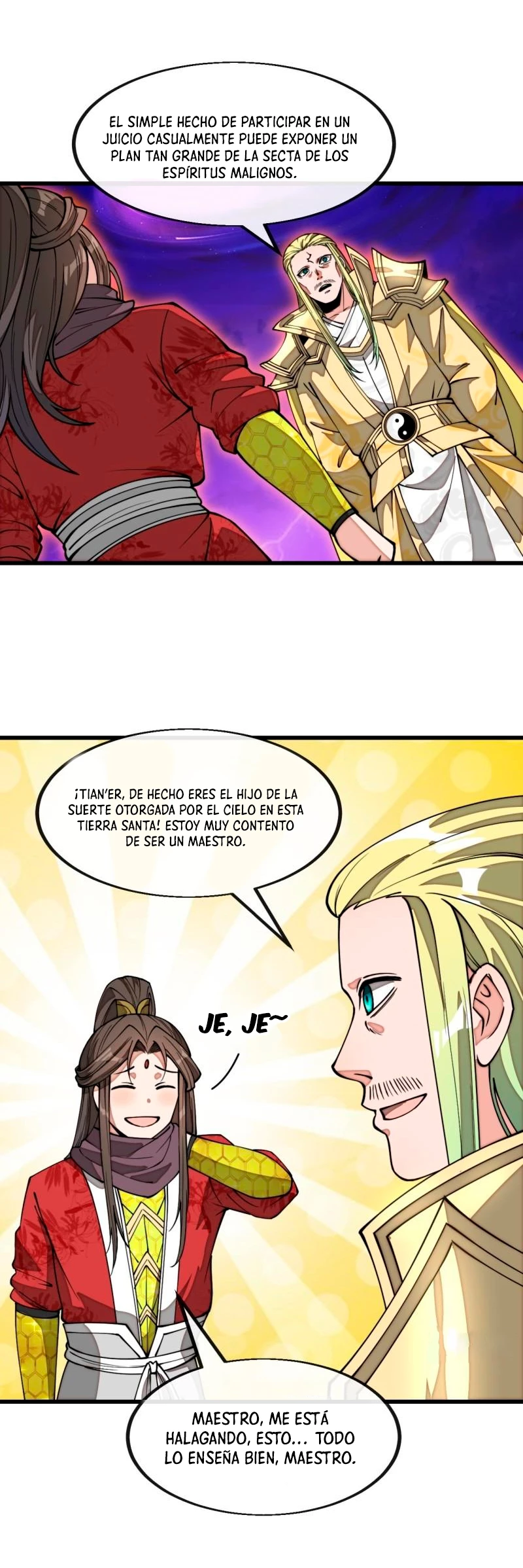 Realmente no soy un supervillano capítulo 209, página 3